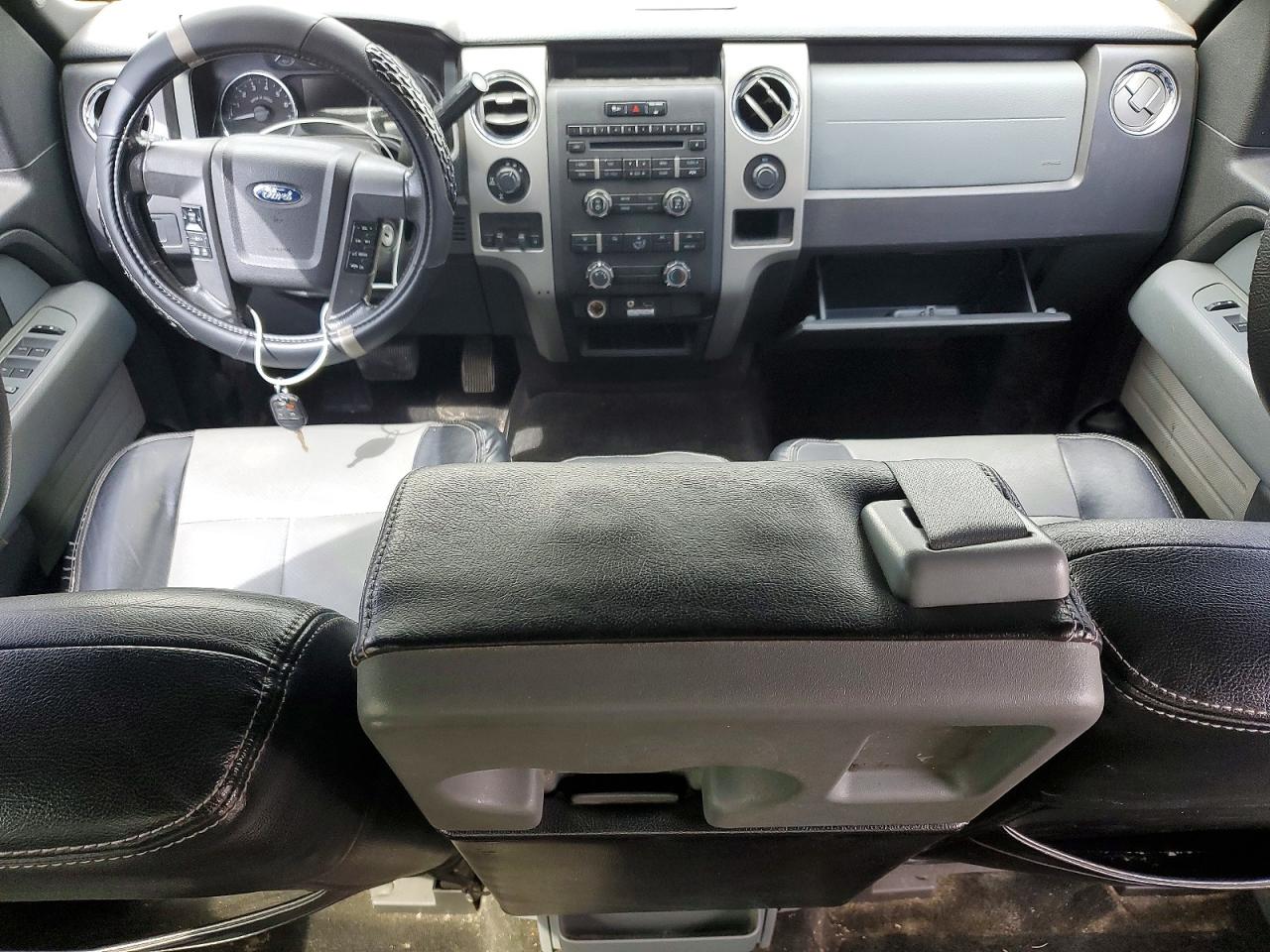 2012 Ford F150 Supercrew Gray vin: 1FTFW1ET0CFC64676