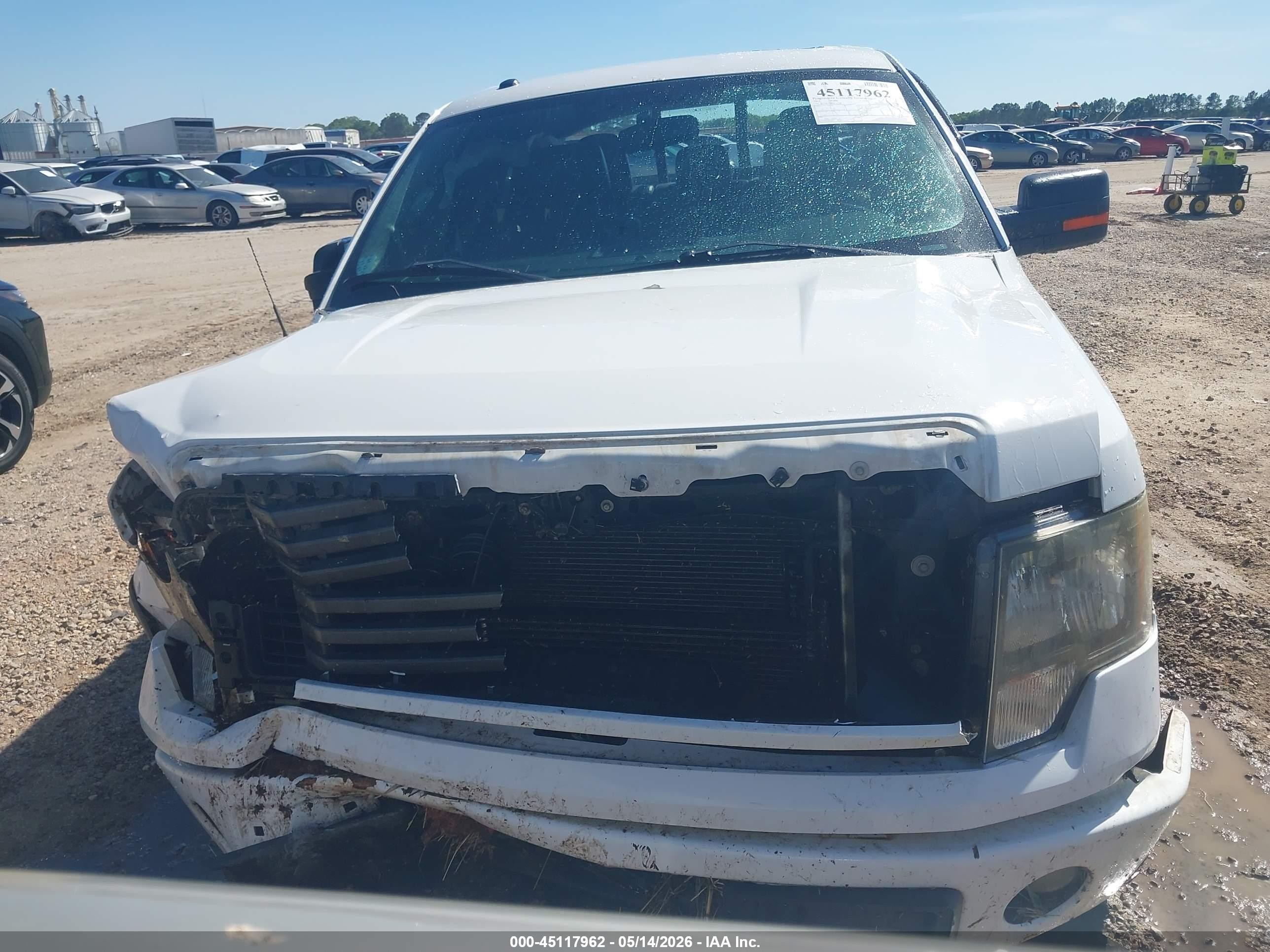 2012 Ford F-150 Fx4 White vin: 1FTFW1ET0CFC87424