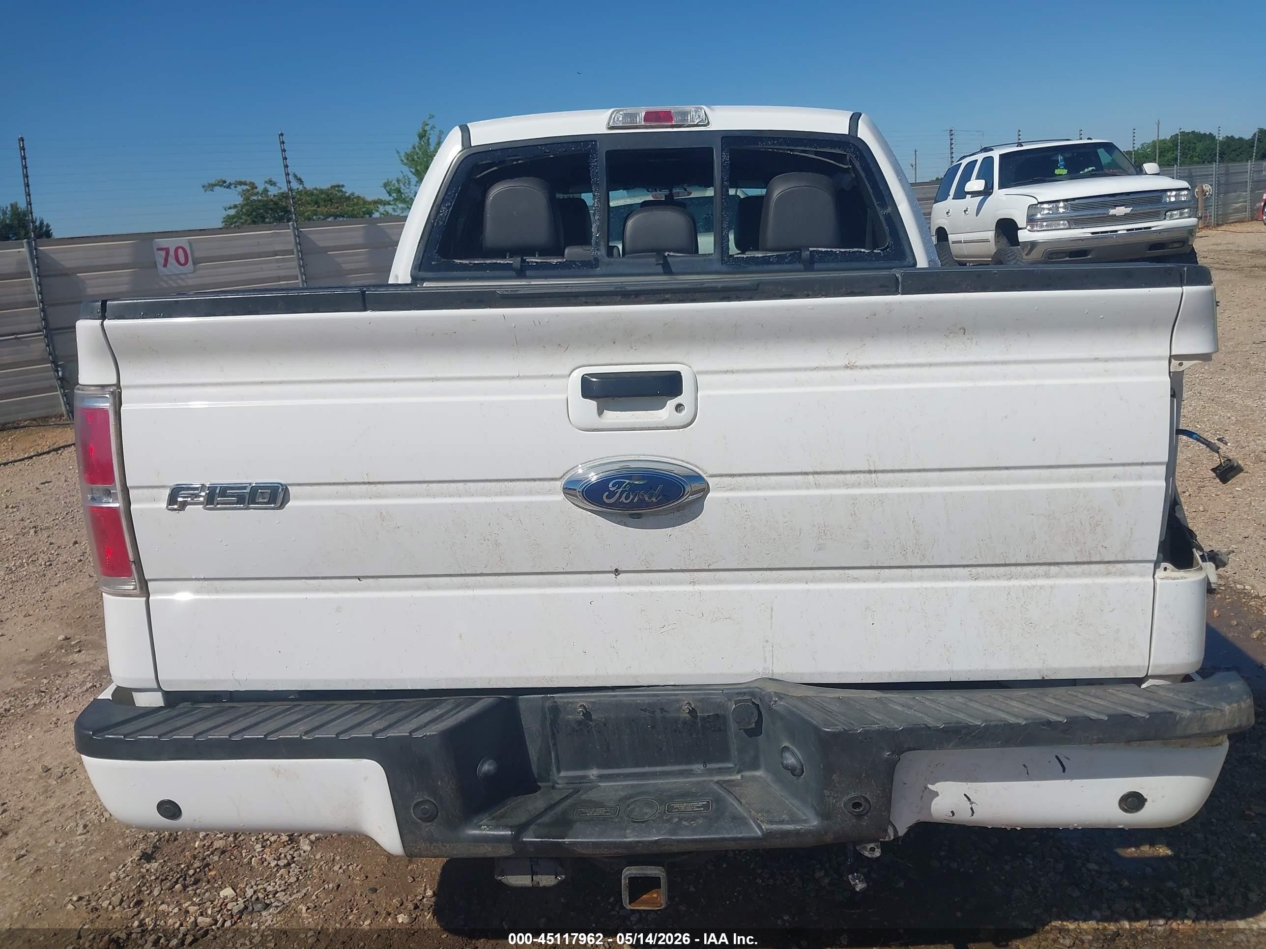 2012 Ford F-150 Fx4 White vin: 1FTFW1ET0CFC87424