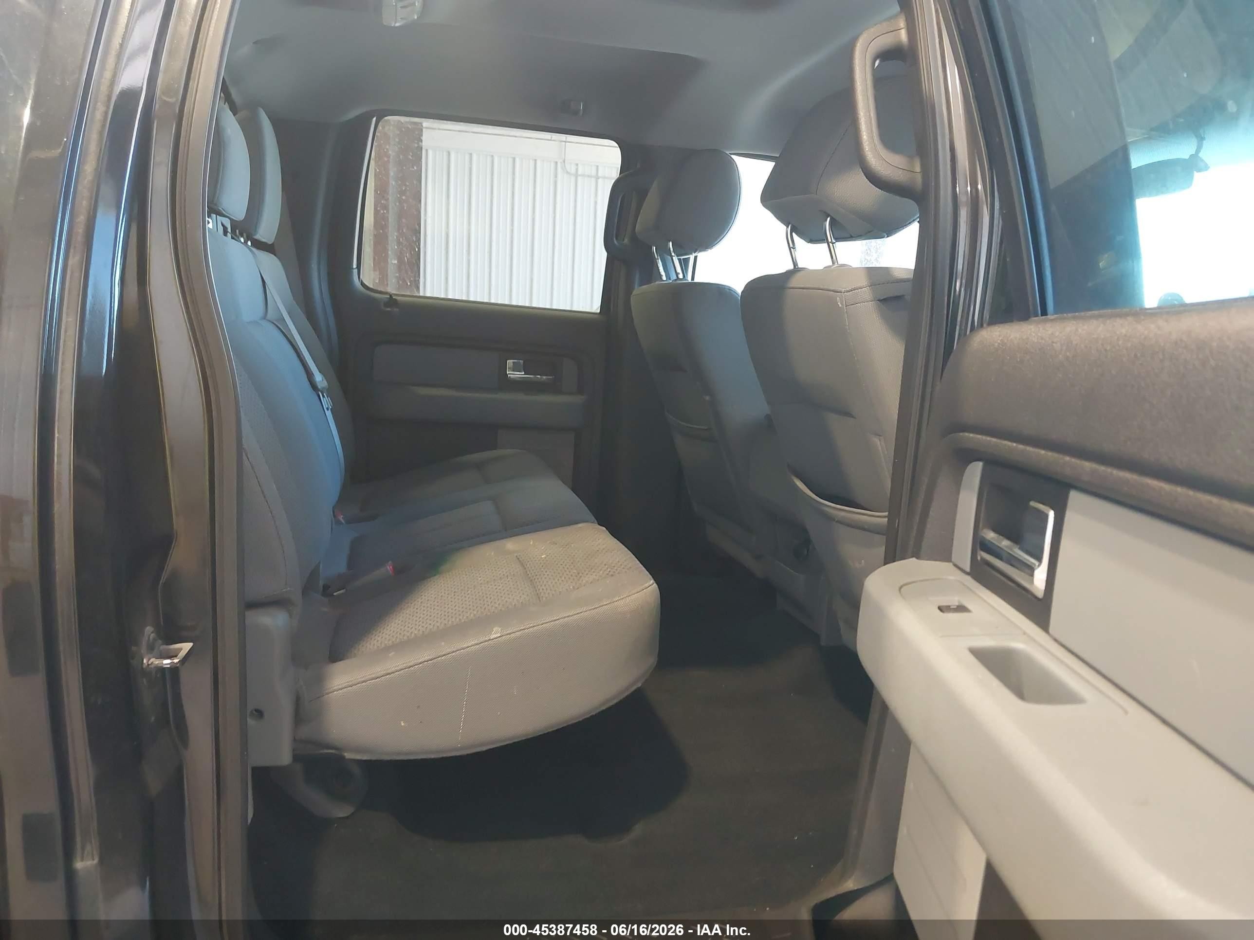 2012 Ford F-150 Xlt Black vin: 1FTFW1ET0CKD34149