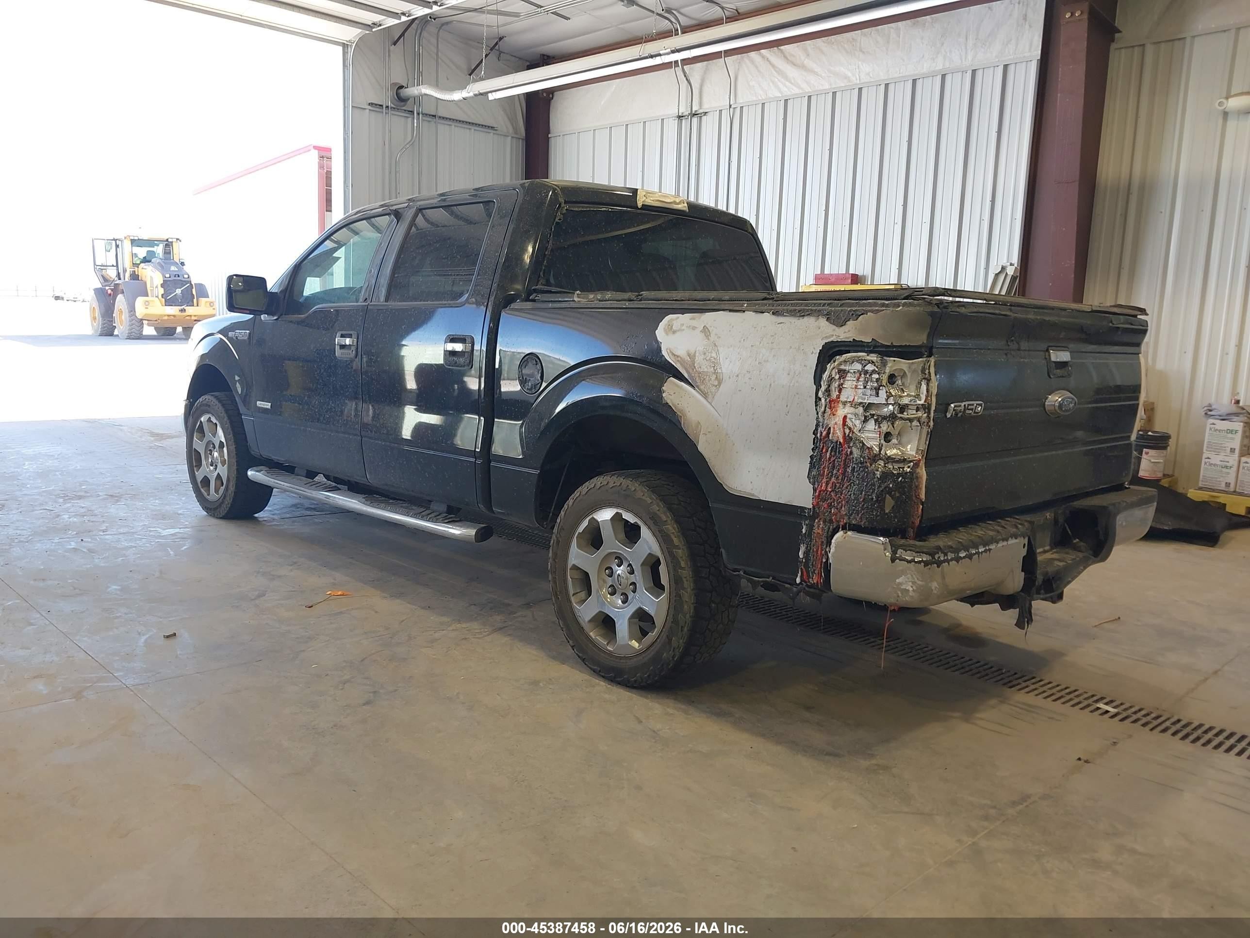 2012 Ford F-150 Xlt Black vin: 1FTFW1ET0CKD34149