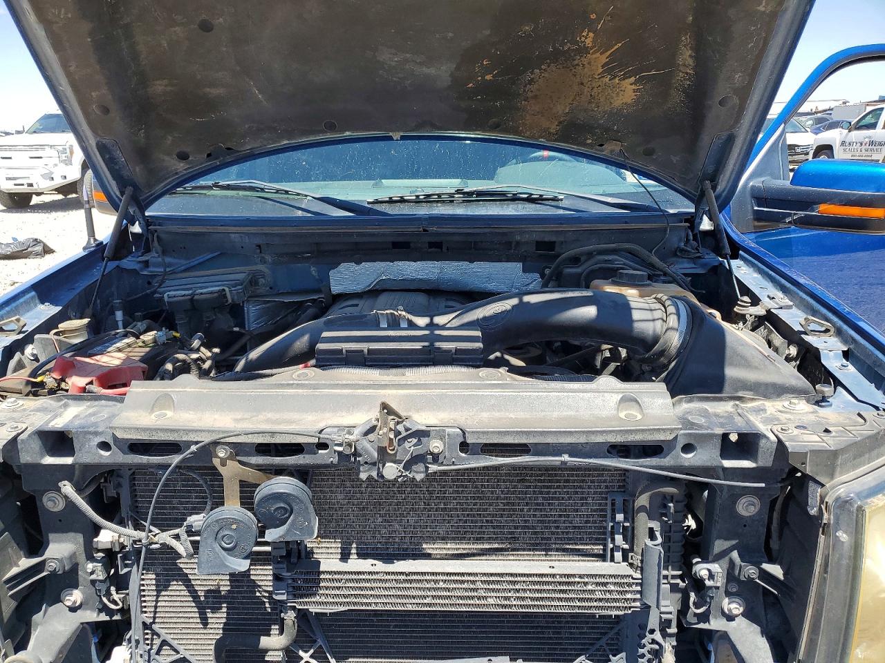 2012 Ford F150 Supercrew Blue vin: 1FTFW1ET0CKE19718