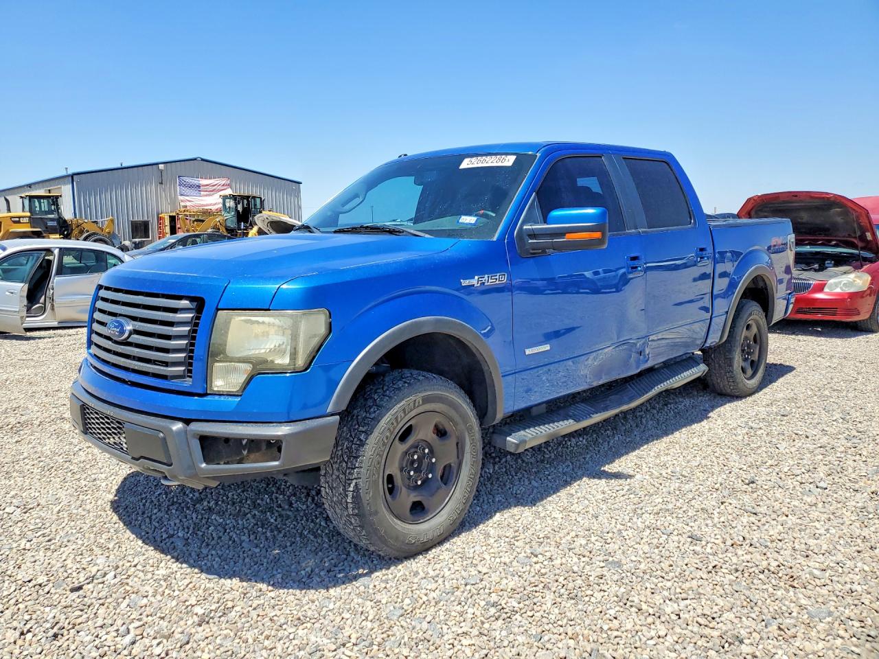 2012 Ford F150 Supercrew Blue vin: 1FTFW1ET0CKE19718