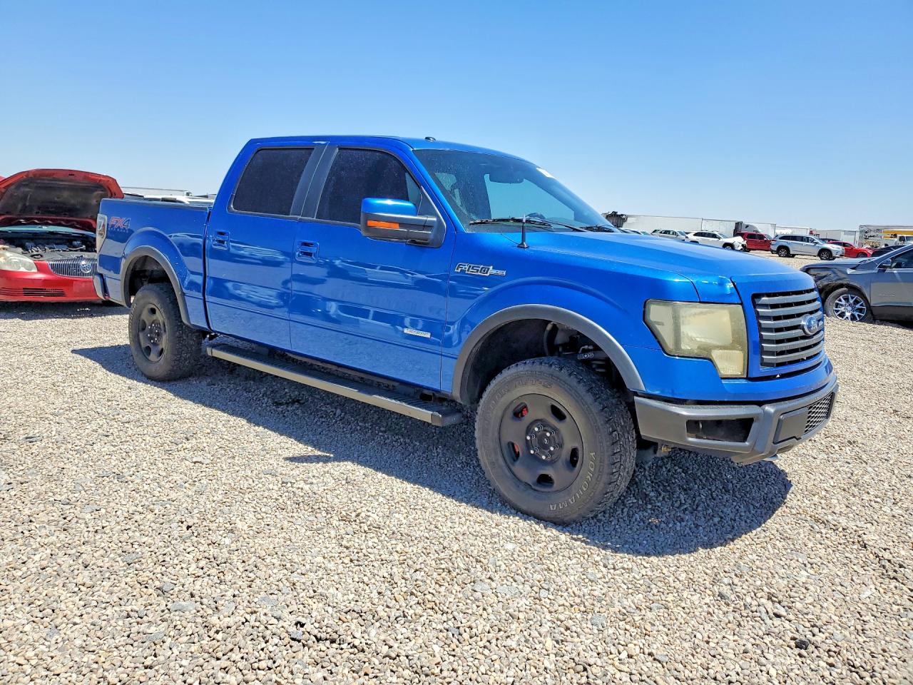 2012 Ford F150 Supercrew Blue vin: 1FTFW1ET0CKE19718
