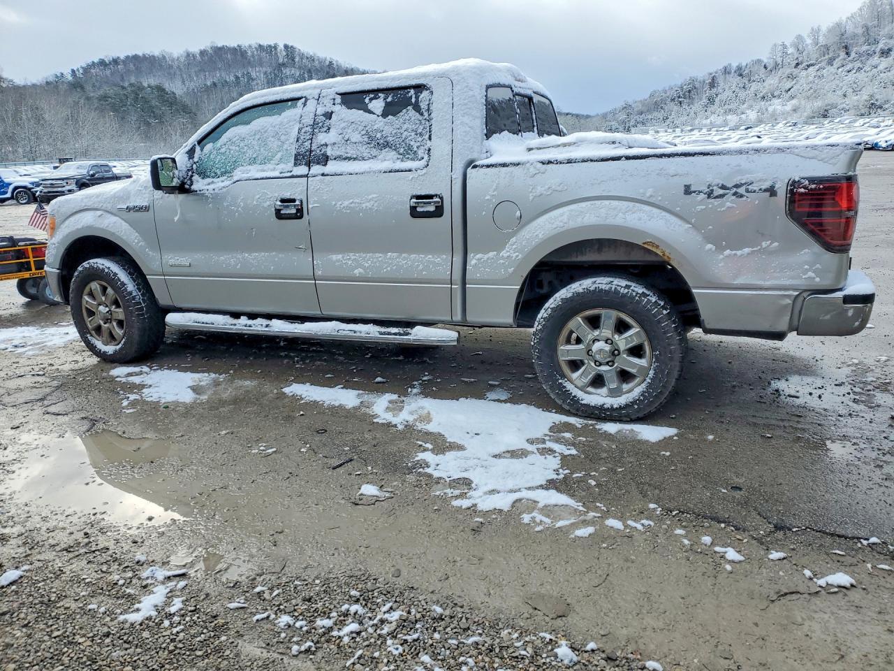 2013 Ford F150 Supercrew Silver vin: 1FTFW1ET0DFA14193