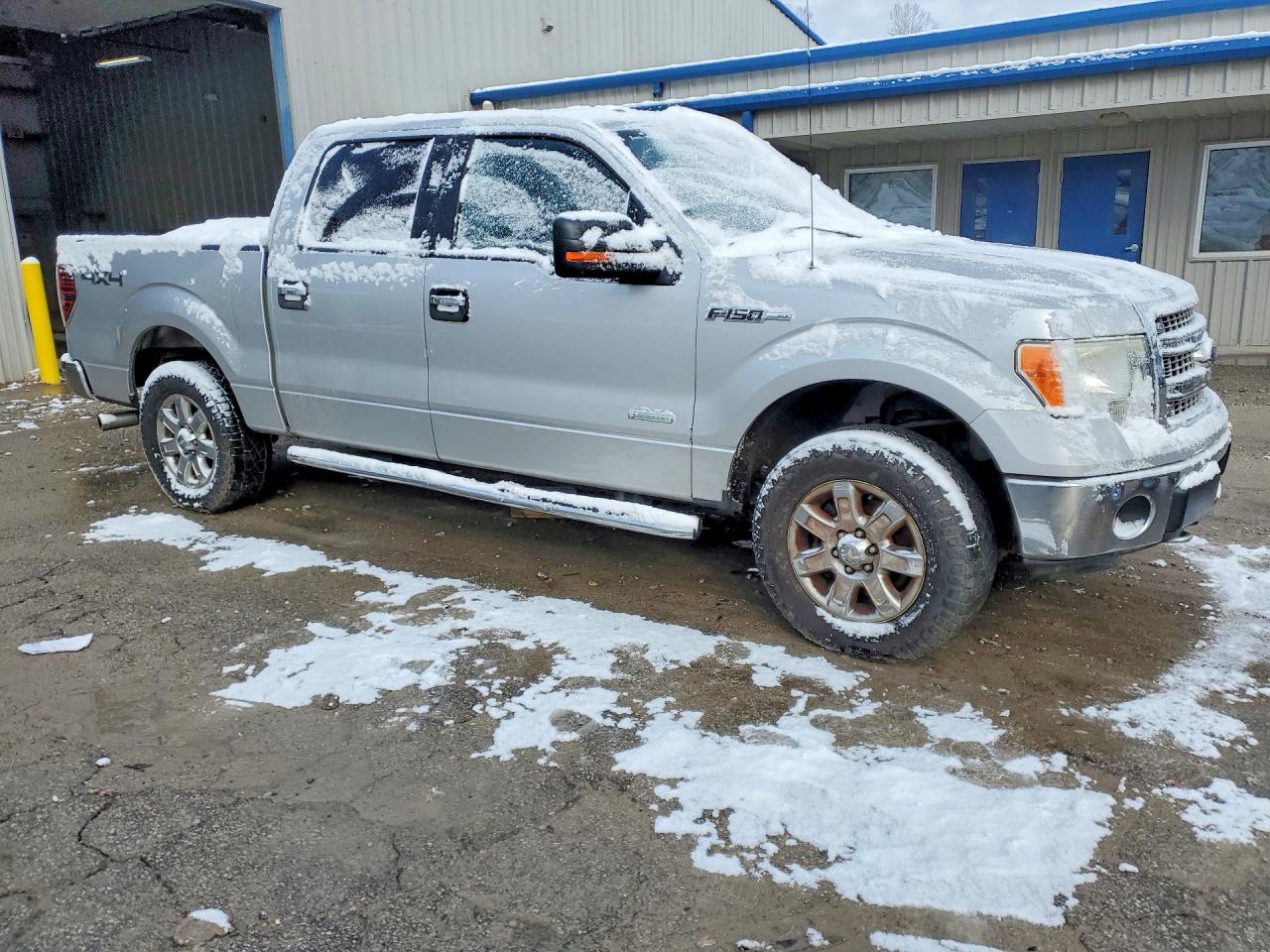 2013 Ford F150 Supercrew Silver vin: 1FTFW1ET0DFA14193