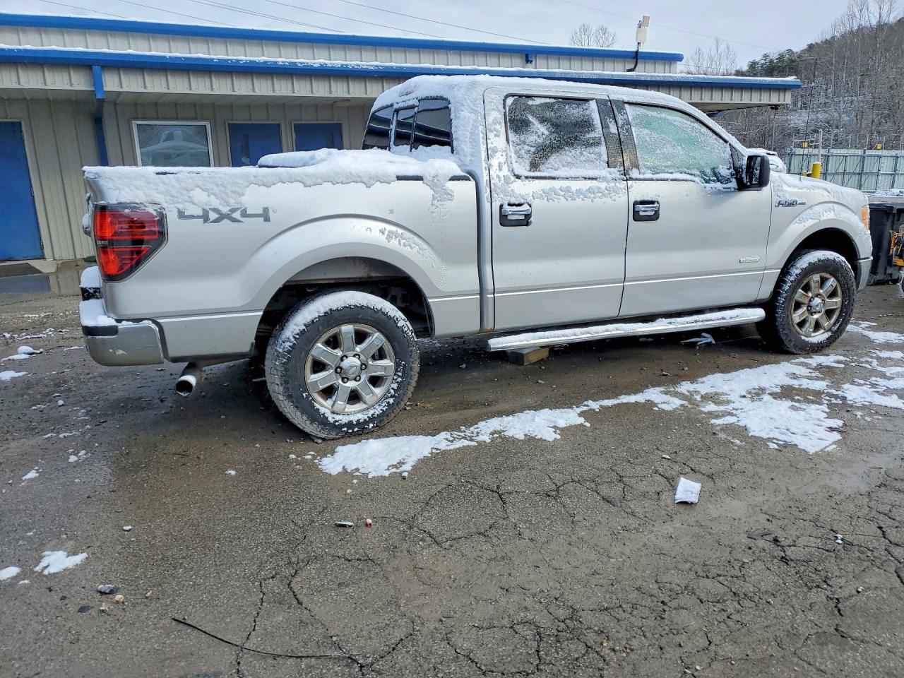 2013 Ford F150 Supercrew Silver vin: 1FTFW1ET0DFA14193