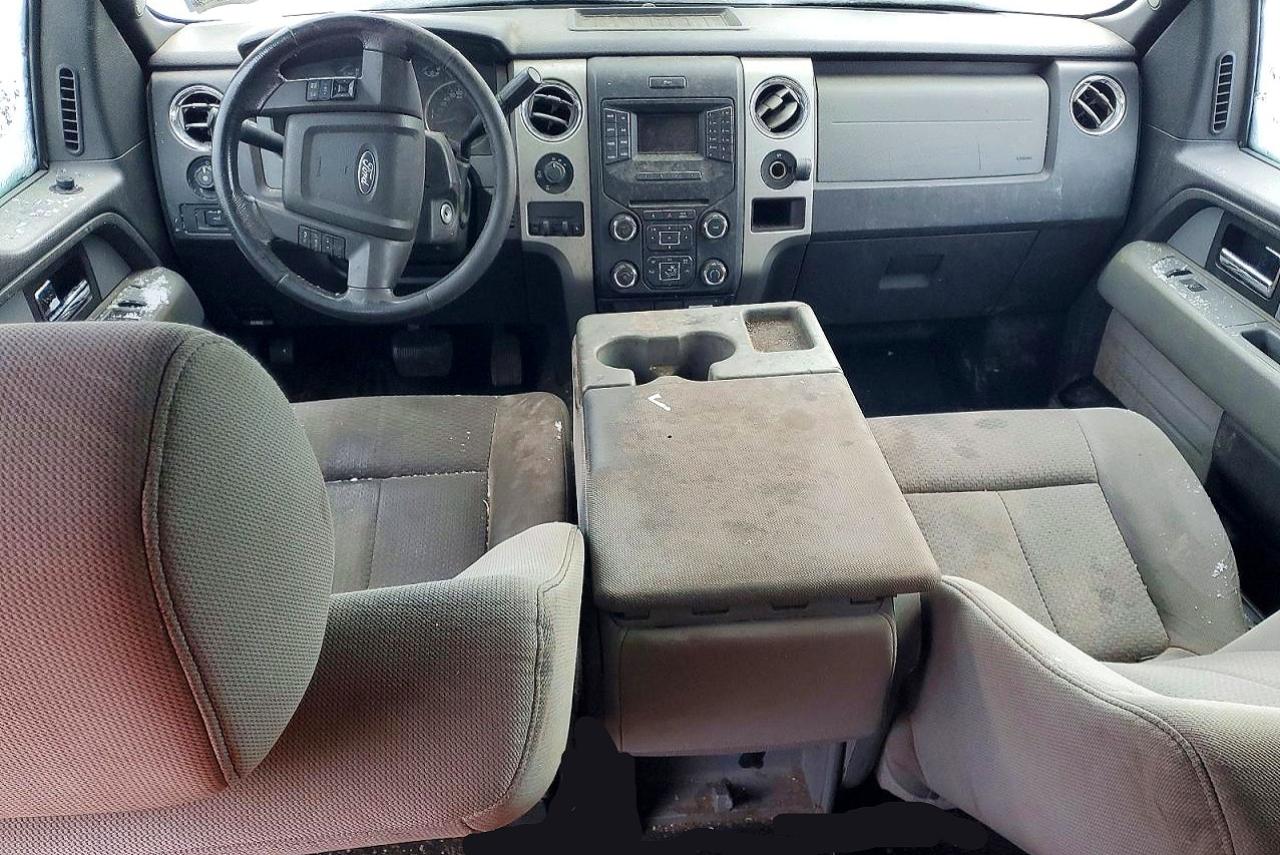 2013 Ford F150 Supercrew Silver vin: 1FTFW1ET0DFA14193