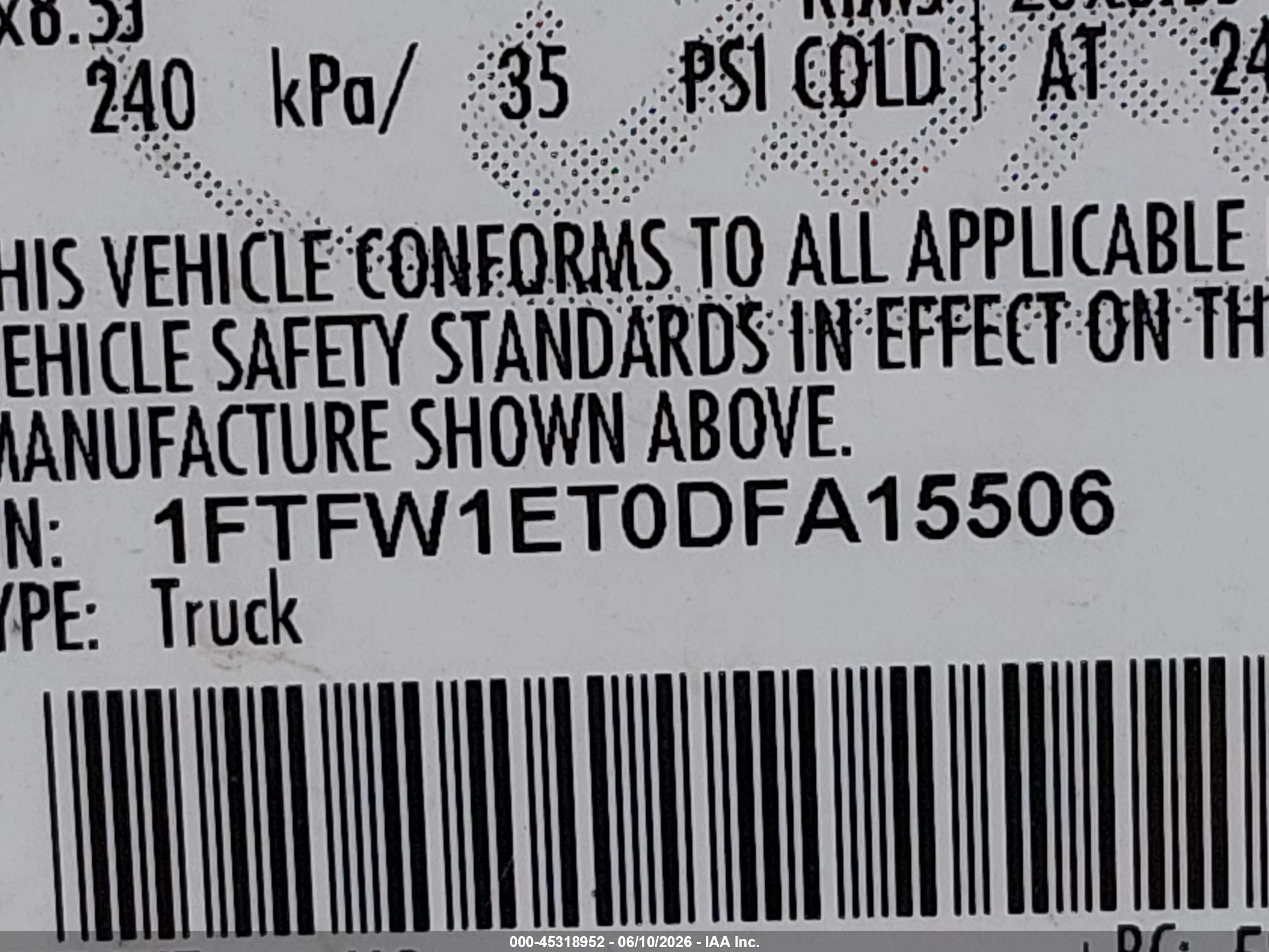 2013 Ford F-150 Platinum Белый vin: 1FTFW1ET0DFA15506