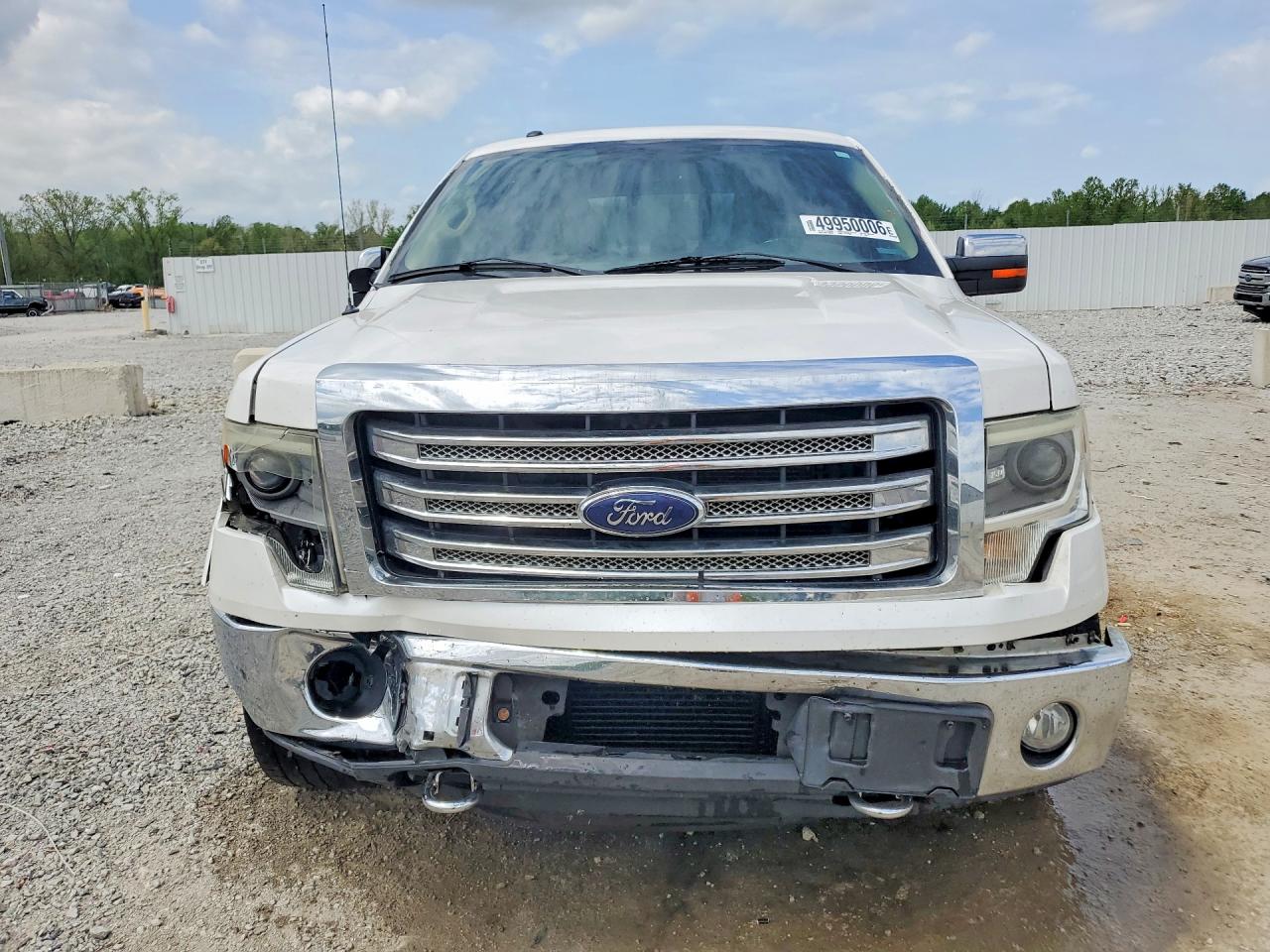 2013 Ford F150 Supercrew White vin: 1FTFW1ET0DFA28594