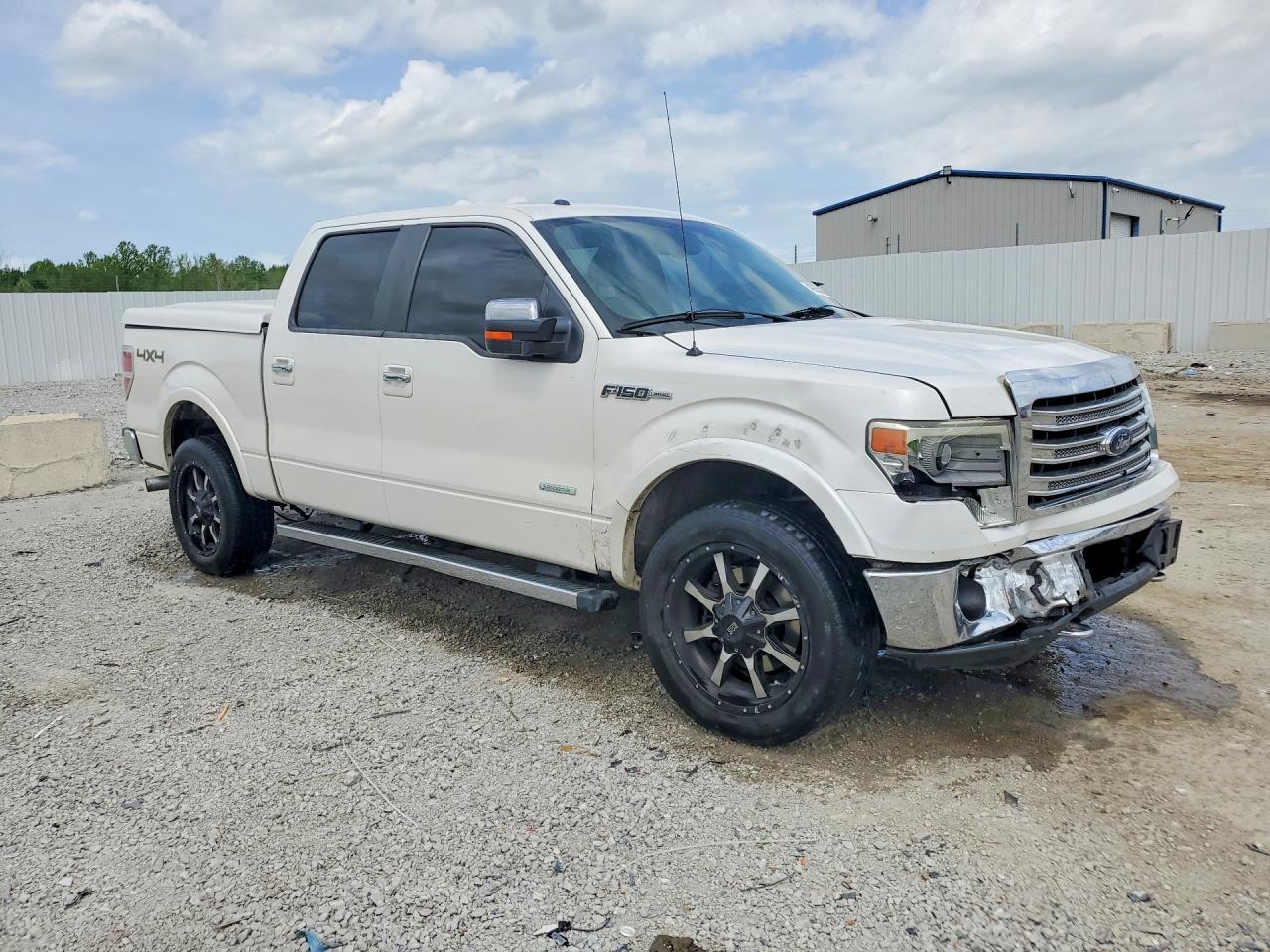 2013 Ford F150 Supercrew White vin: 1FTFW1ET0DFA28594