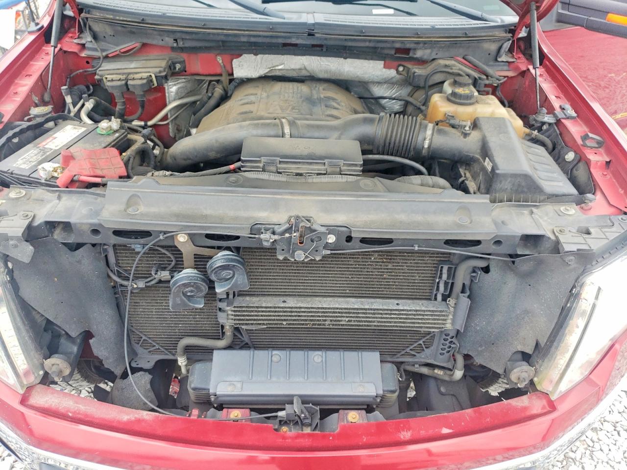 2013 Ford F150 Supercrew Red vin: 1FTFW1ET0DFA52247