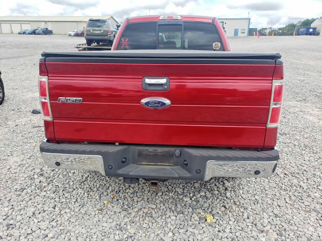 2013 Ford F150 Supercrew Red vin: 1FTFW1ET0DFA52247