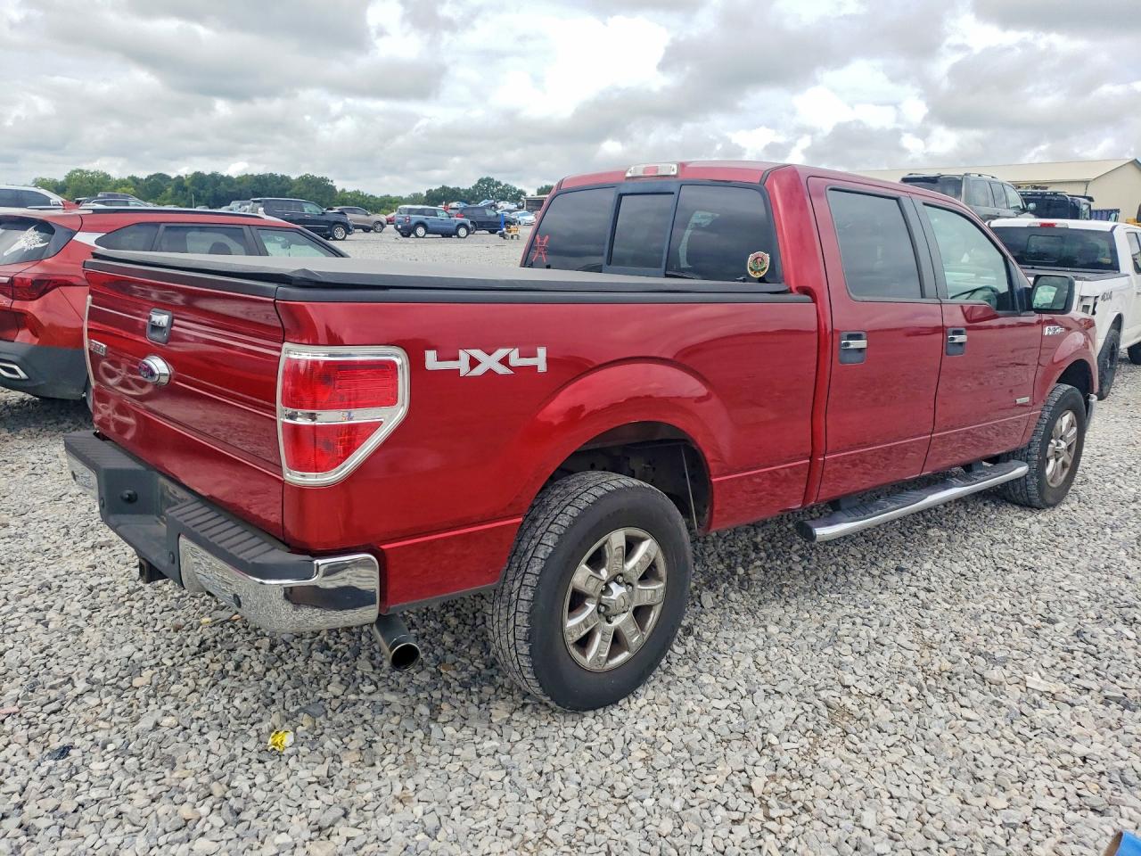 2013 Ford F150 Supercrew Red vin: 1FTFW1ET0DFA52247