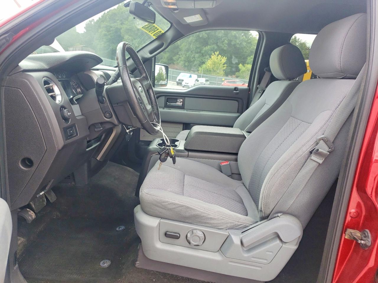 2013 Ford F150 Supercrew Red vin: 1FTFW1ET0DFA52247