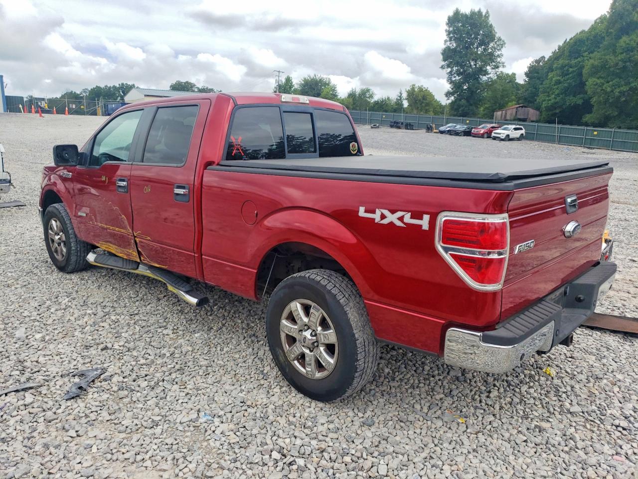 2013 Ford F150 Supercrew Red vin: 1FTFW1ET0DFA52247