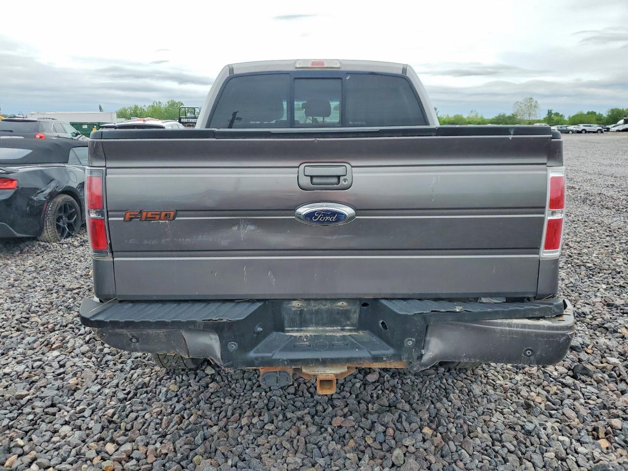 2013 Ford F150 Supercrew Gray vin: 1FTFW1ET0DFA75933