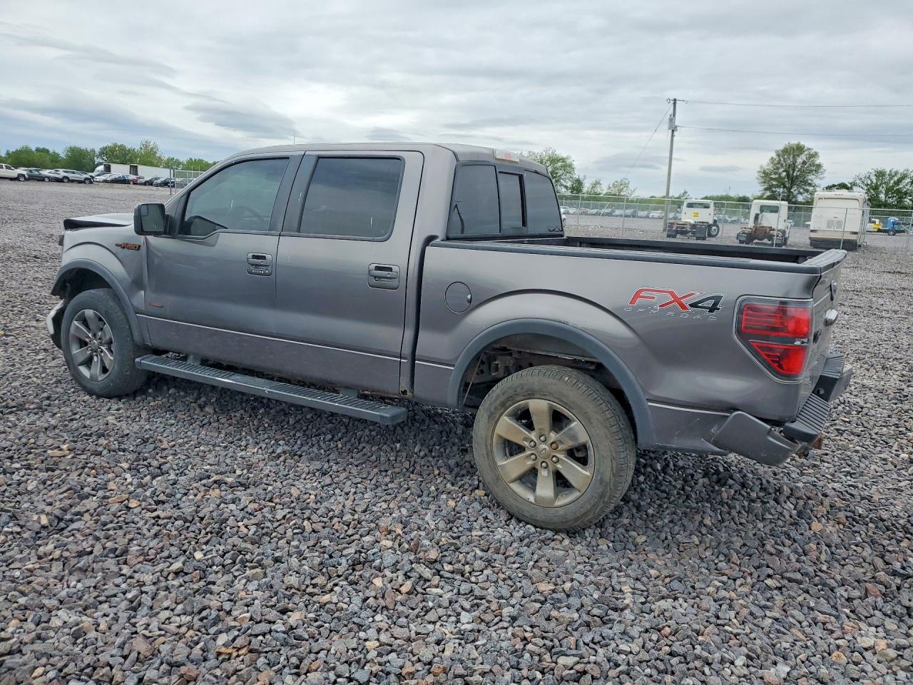 2013 Ford F150 Supercrew Gray vin: 1FTFW1ET0DFA75933