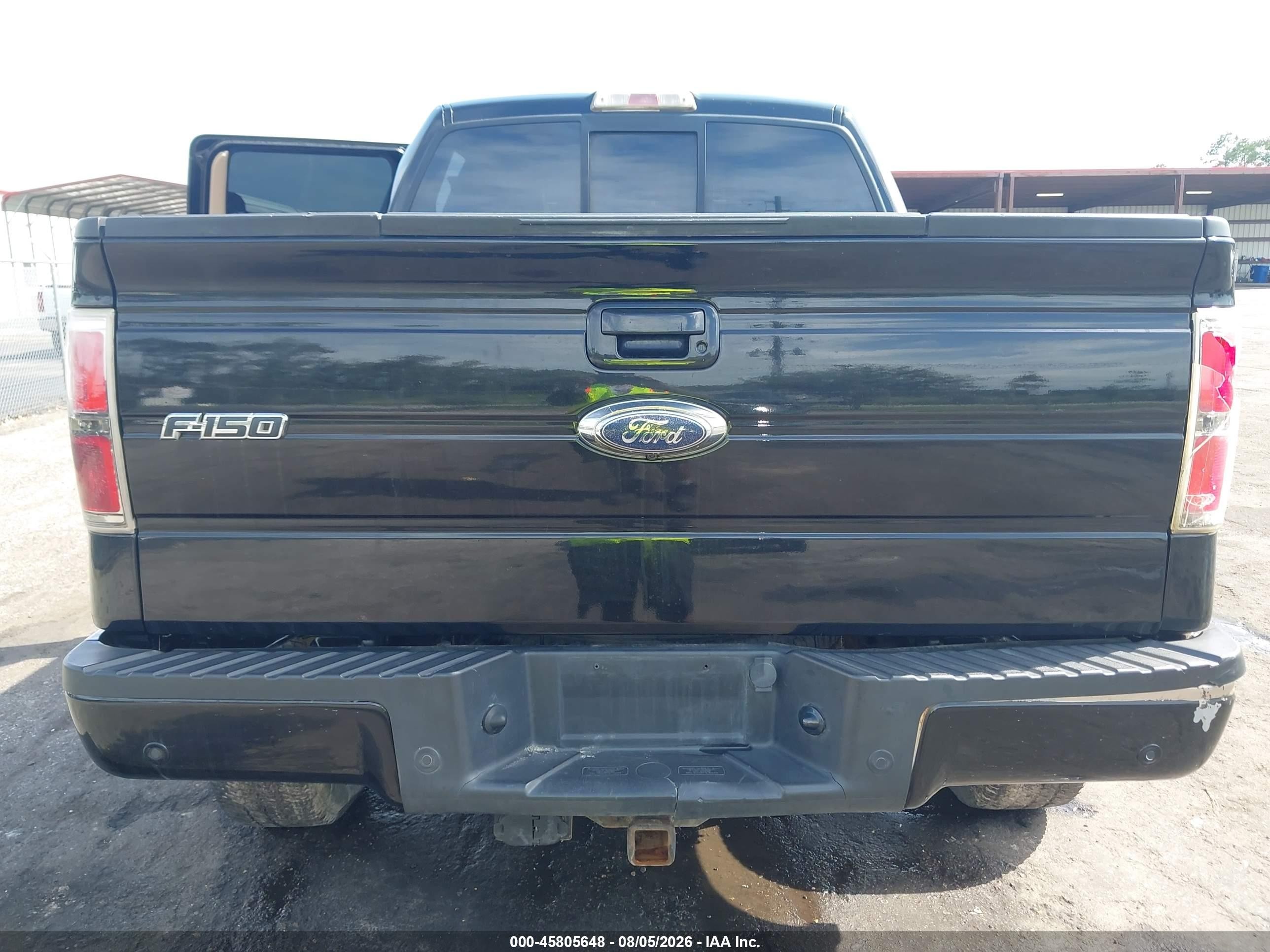 2013 Ford F-150 Lariat Черный vin: 1FTFW1ET0DFA85104
