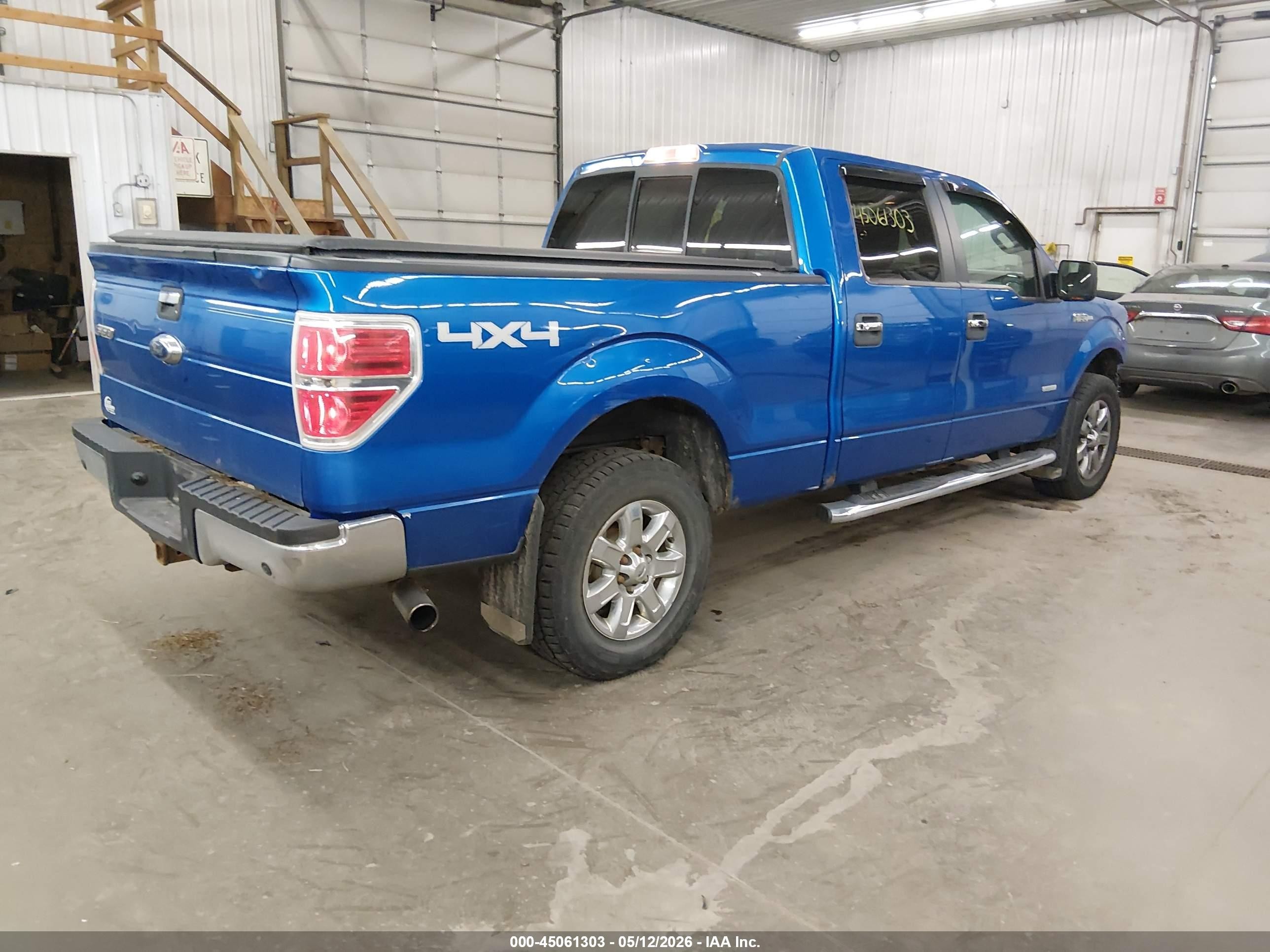 2013 Ford F-150 Xlt Blue vin: 1FTFW1ET0DFB75966
