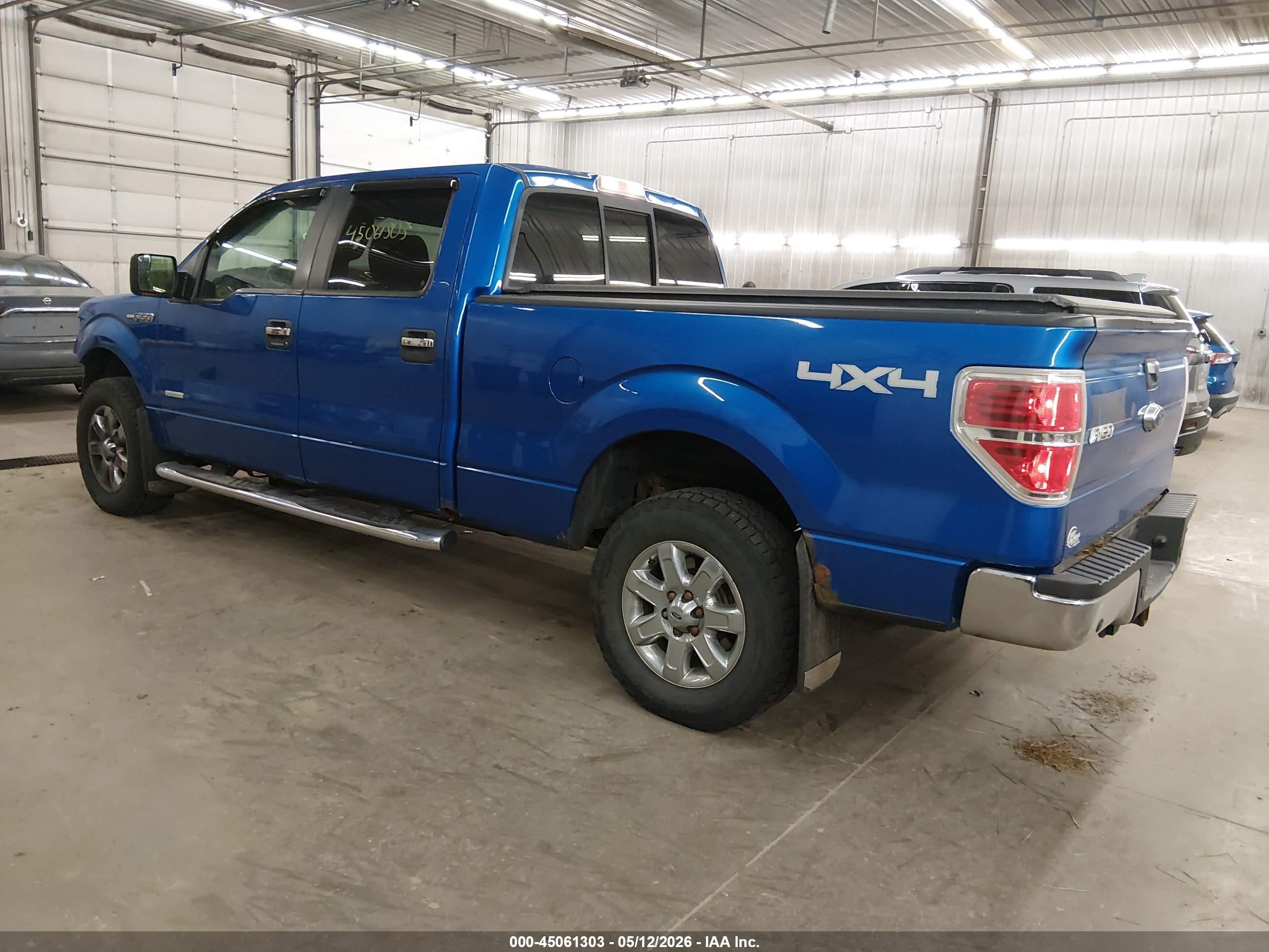2013 Ford F-150 Xlt Blue vin: 1FTFW1ET0DFB75966