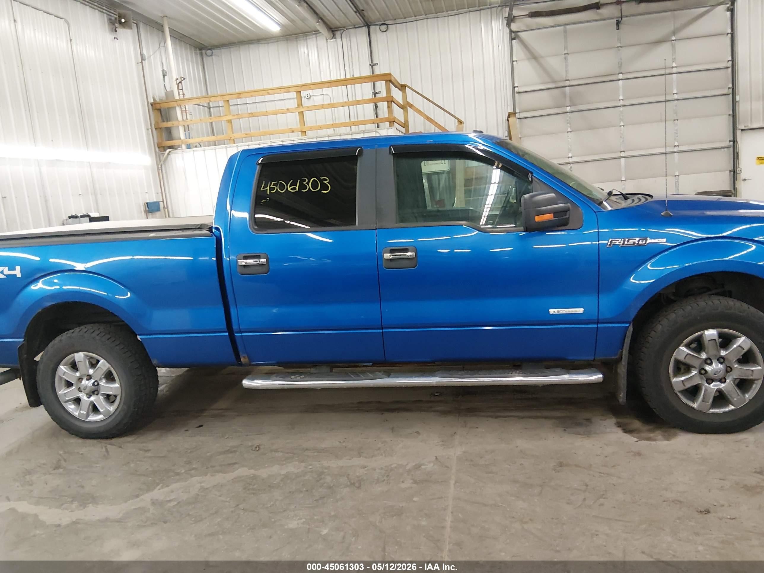 2013 Ford F-150 Xlt Blue vin: 1FTFW1ET0DFB75966