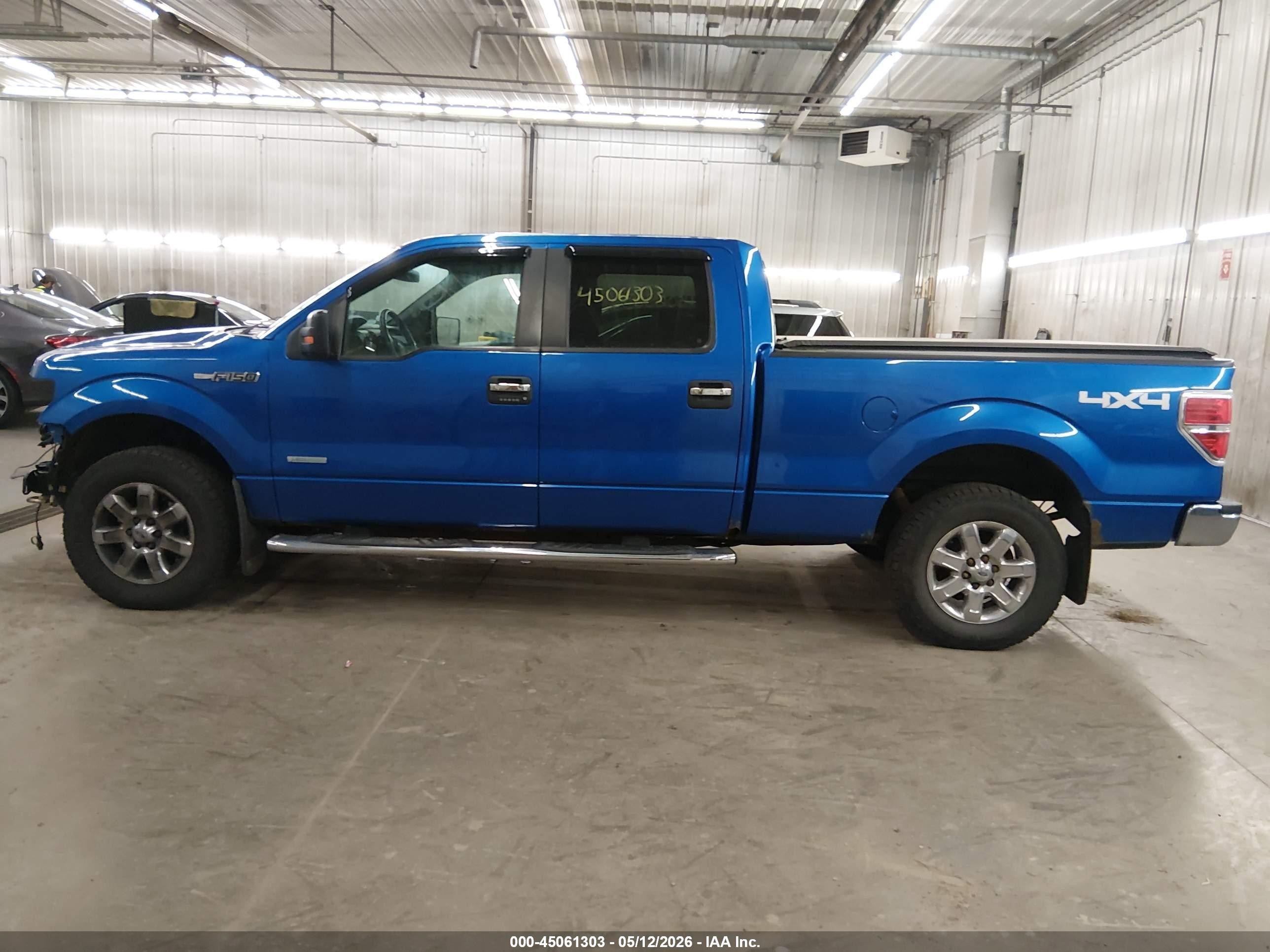 2013 Ford F-150 Xlt Blue vin: 1FTFW1ET0DFB75966