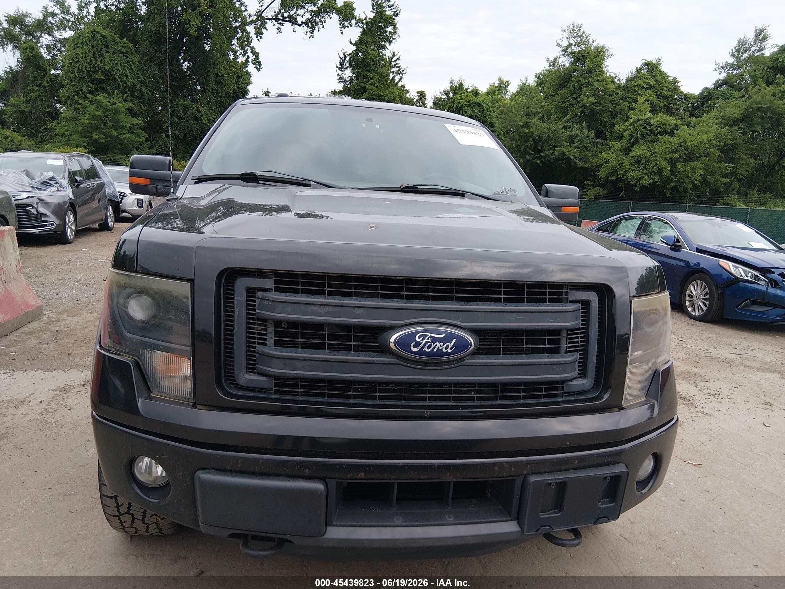 2013 Ford F-150 Fx4 Black vin: 1FTFW1ET0DFB81041