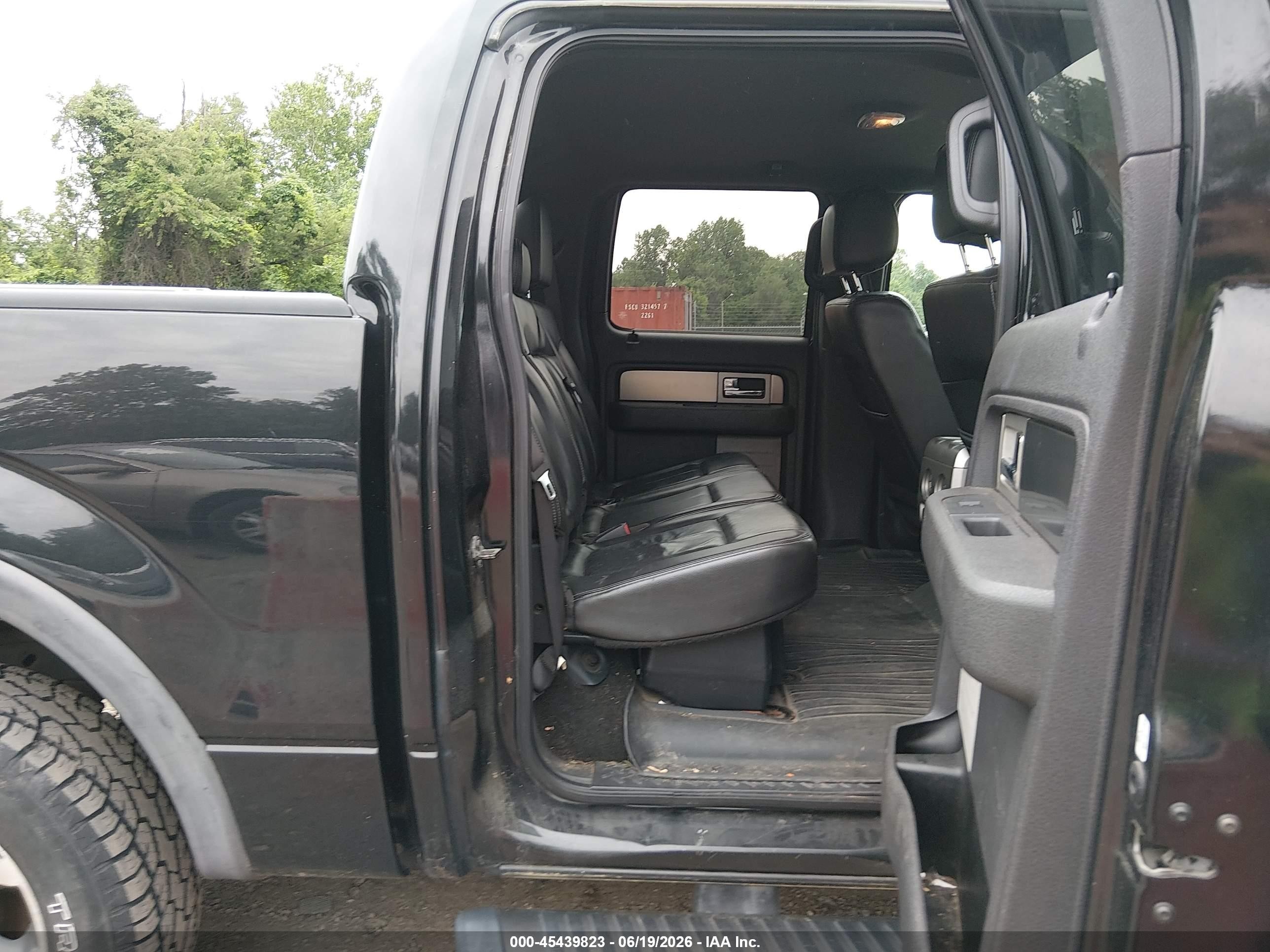 2013 Ford F-150 Fx4 Black vin: 1FTFW1ET0DFB81041