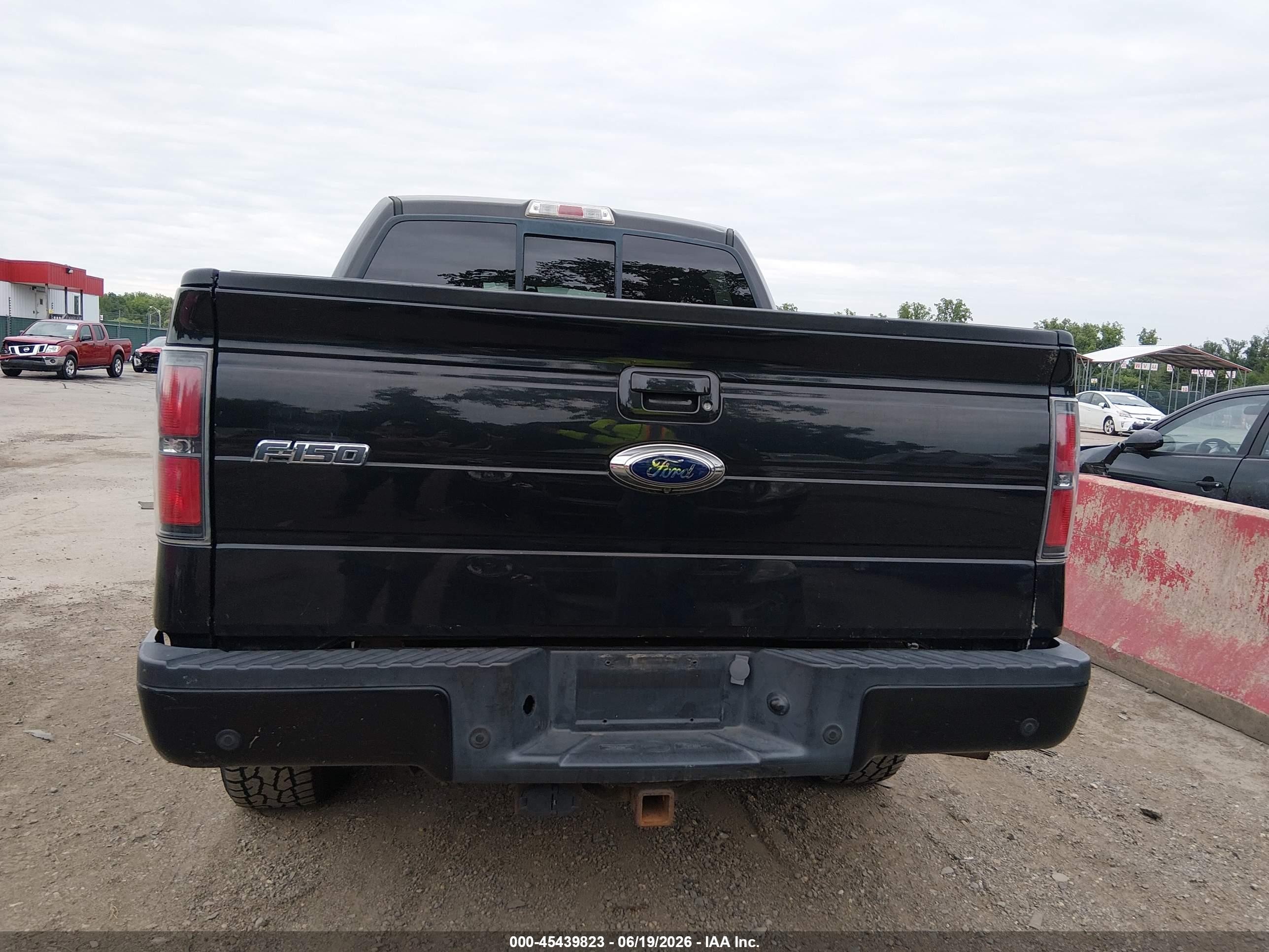 2013 Ford F-150 Fx4 Black vin: 1FTFW1ET0DFB81041