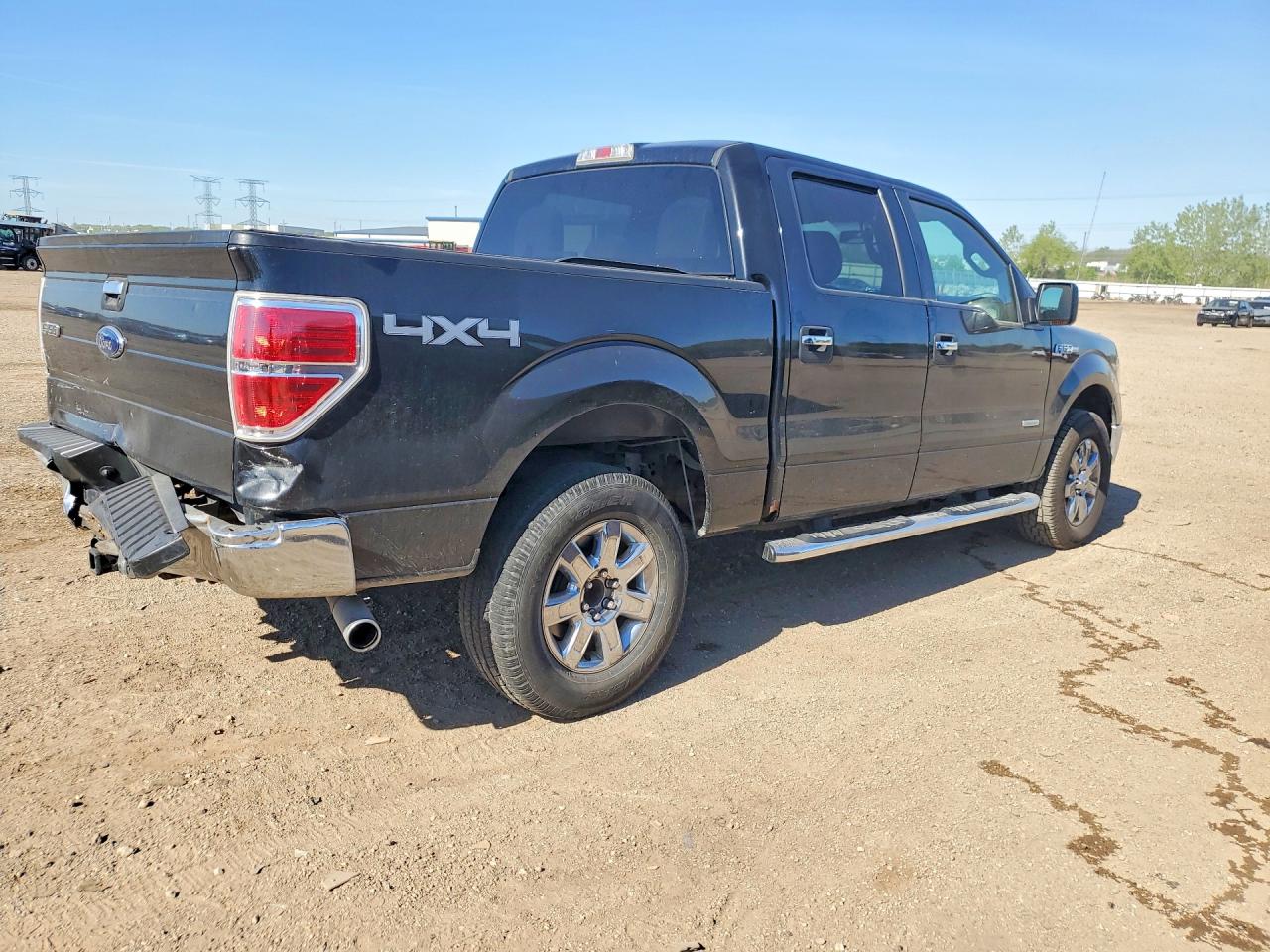 2013 Ford F150 Supercrew Black vin: 1FTFW1ET0DFB89110