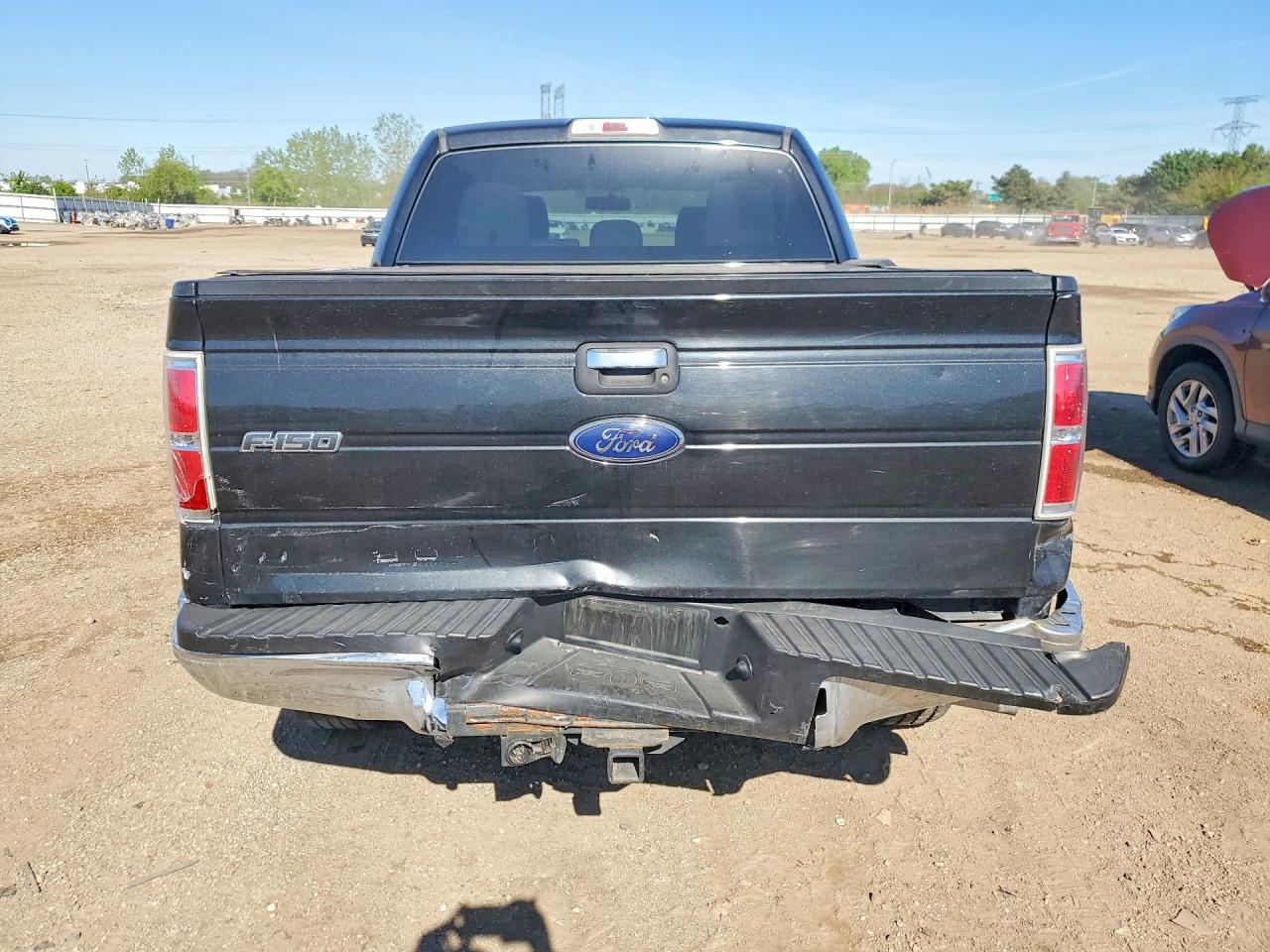 2013 Ford F150 Supercrew Black vin: 1FTFW1ET0DFB89110