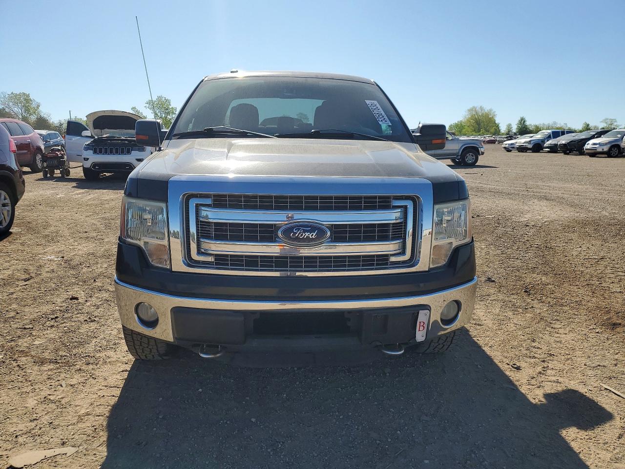 2013 Ford F150 Supercrew Black vin: 1FTFW1ET0DFB89110