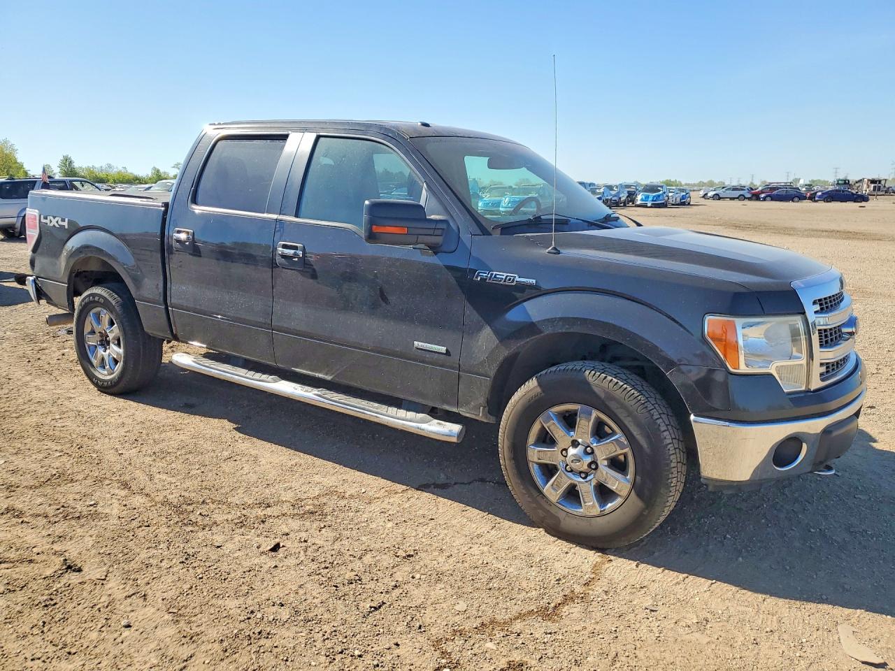 2013 Ford F150 Supercrew Black vin: 1FTFW1ET0DFB89110
