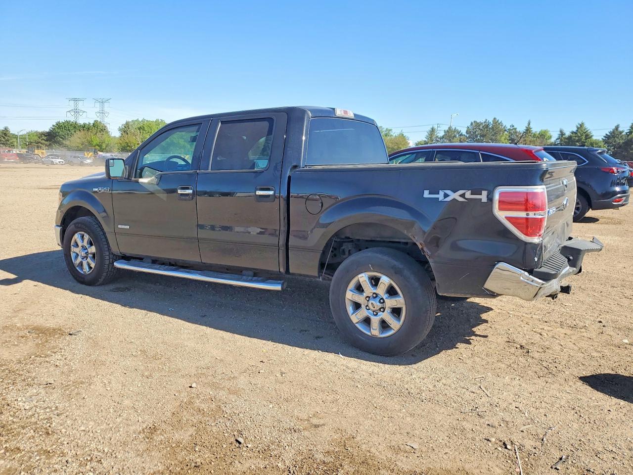 2013 Ford F150 Supercrew Black vin: 1FTFW1ET0DFB89110