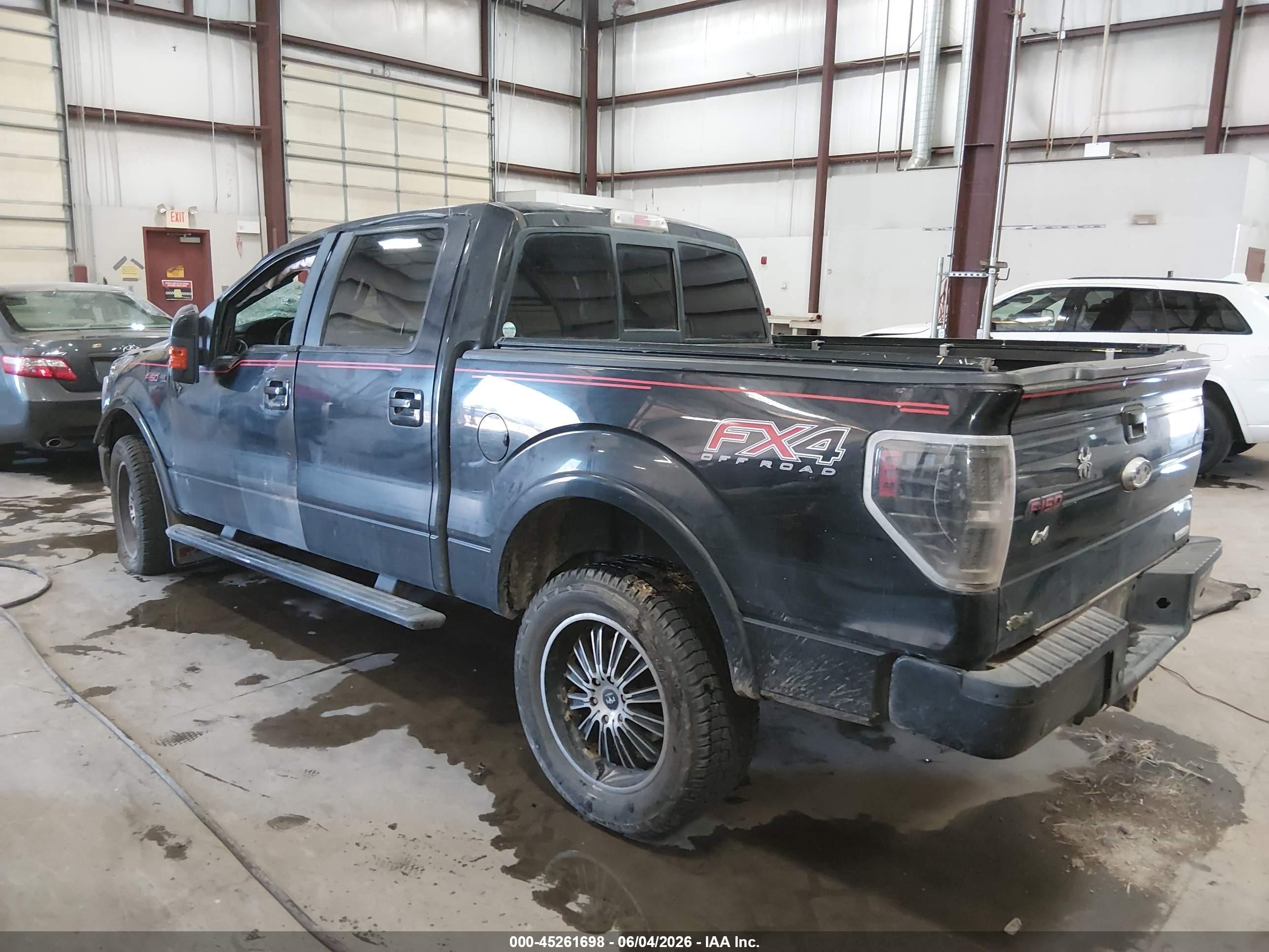 2013 Ford F-150 Fx4 Black vin: 1FTFW1ET0DFB98504