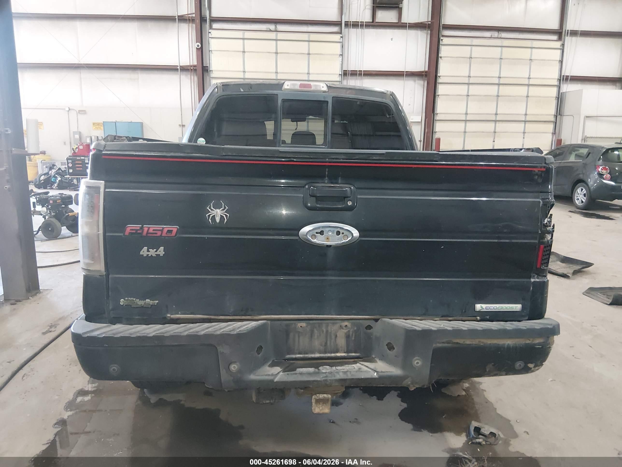 2013 Ford F-150 Fx4 Black vin: 1FTFW1ET0DFB98504