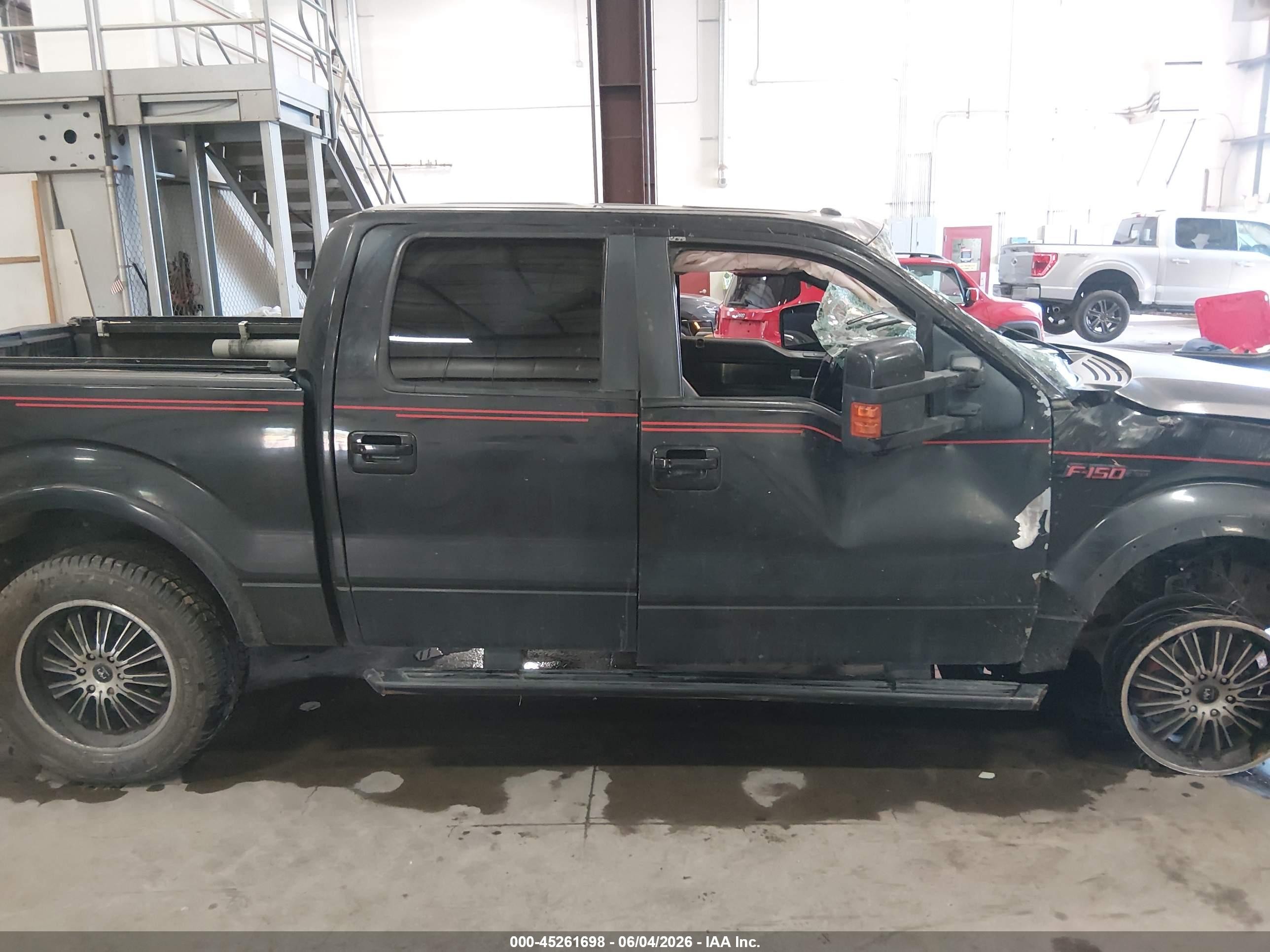 2013 Ford F-150 Fx4 Black vin: 1FTFW1ET0DFB98504