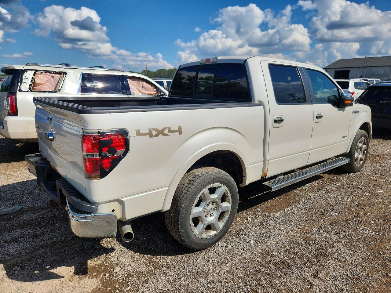 2013 Ford F150 Supercrew White vin: 1FTFW1ET0DFC41612
