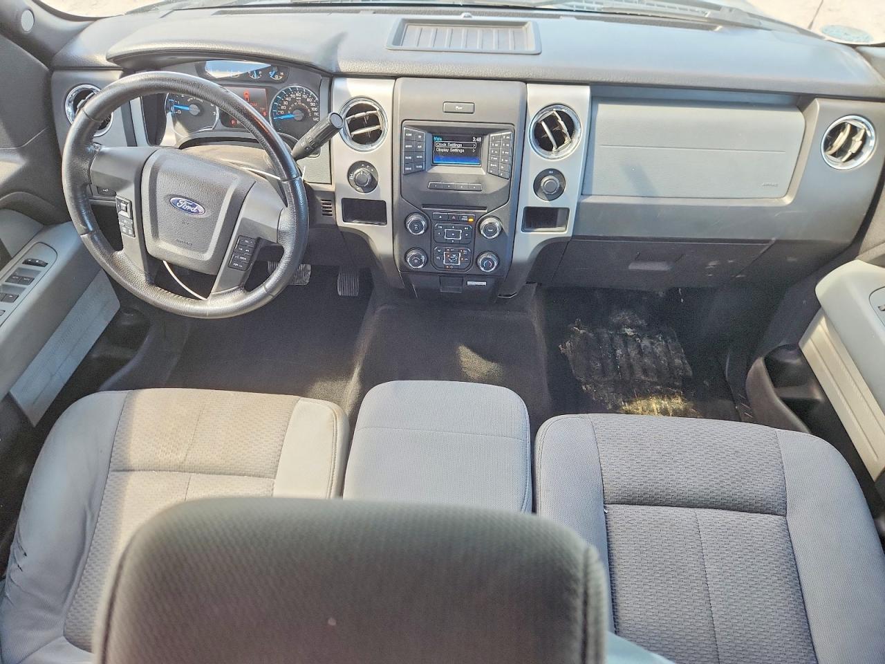 2013 Ford F150 Supercrew Gray vin: 1FTFW1ET0DFC47412