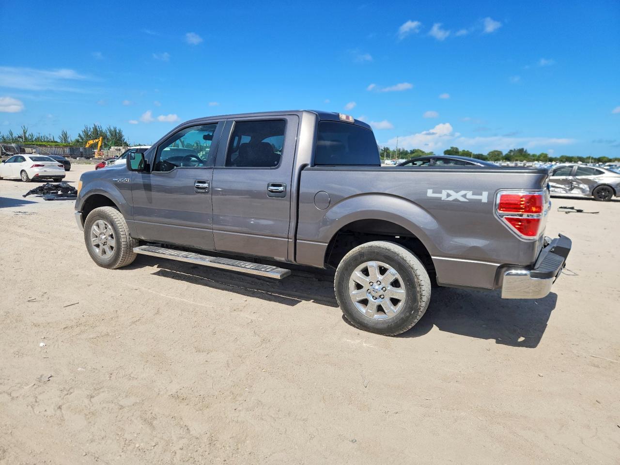 2013 Ford F150 Supercrew Gray vin: 1FTFW1ET0DFC47412