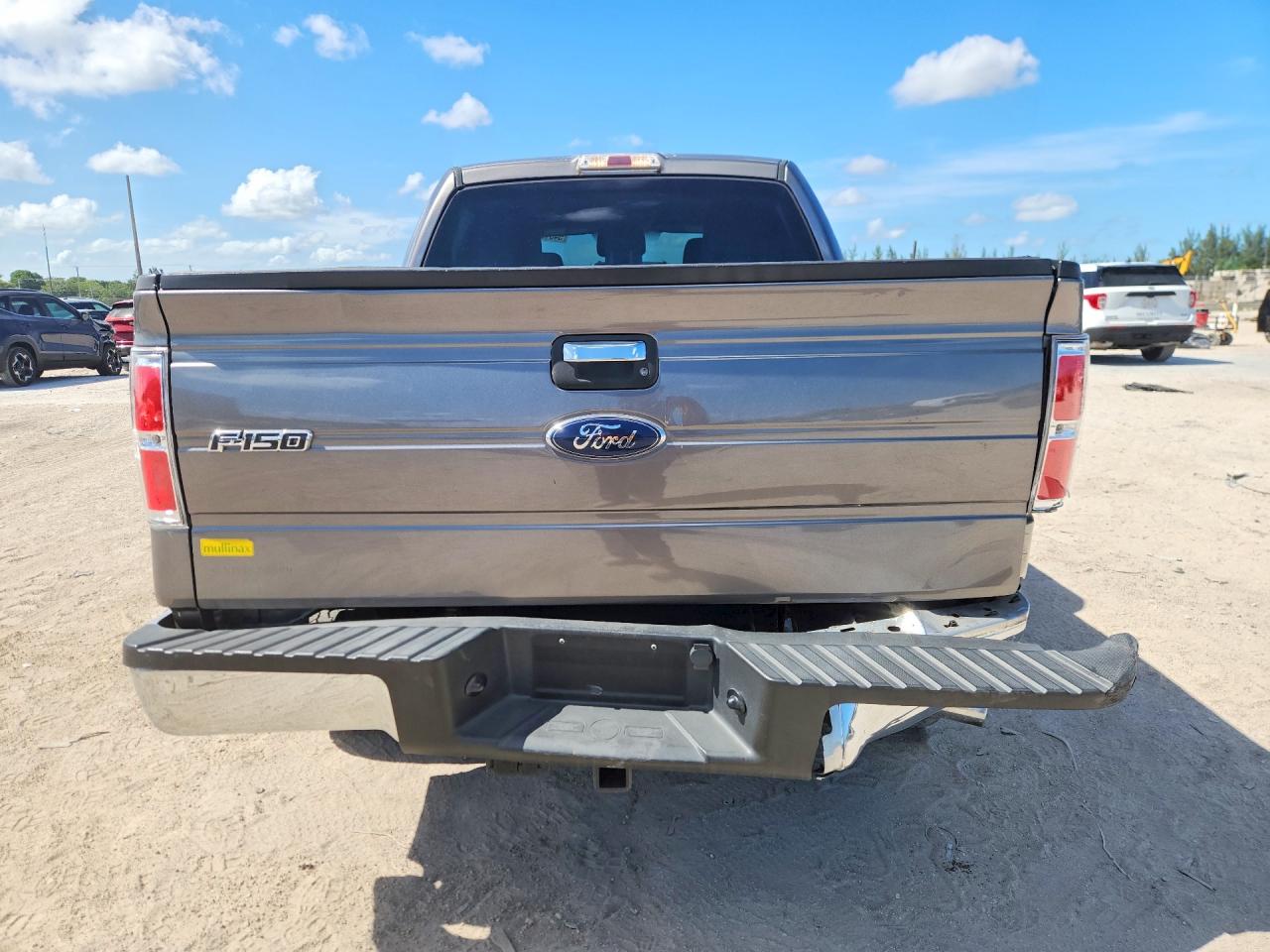 2013 Ford F150 Supercrew Gray vin: 1FTFW1ET0DFC47412