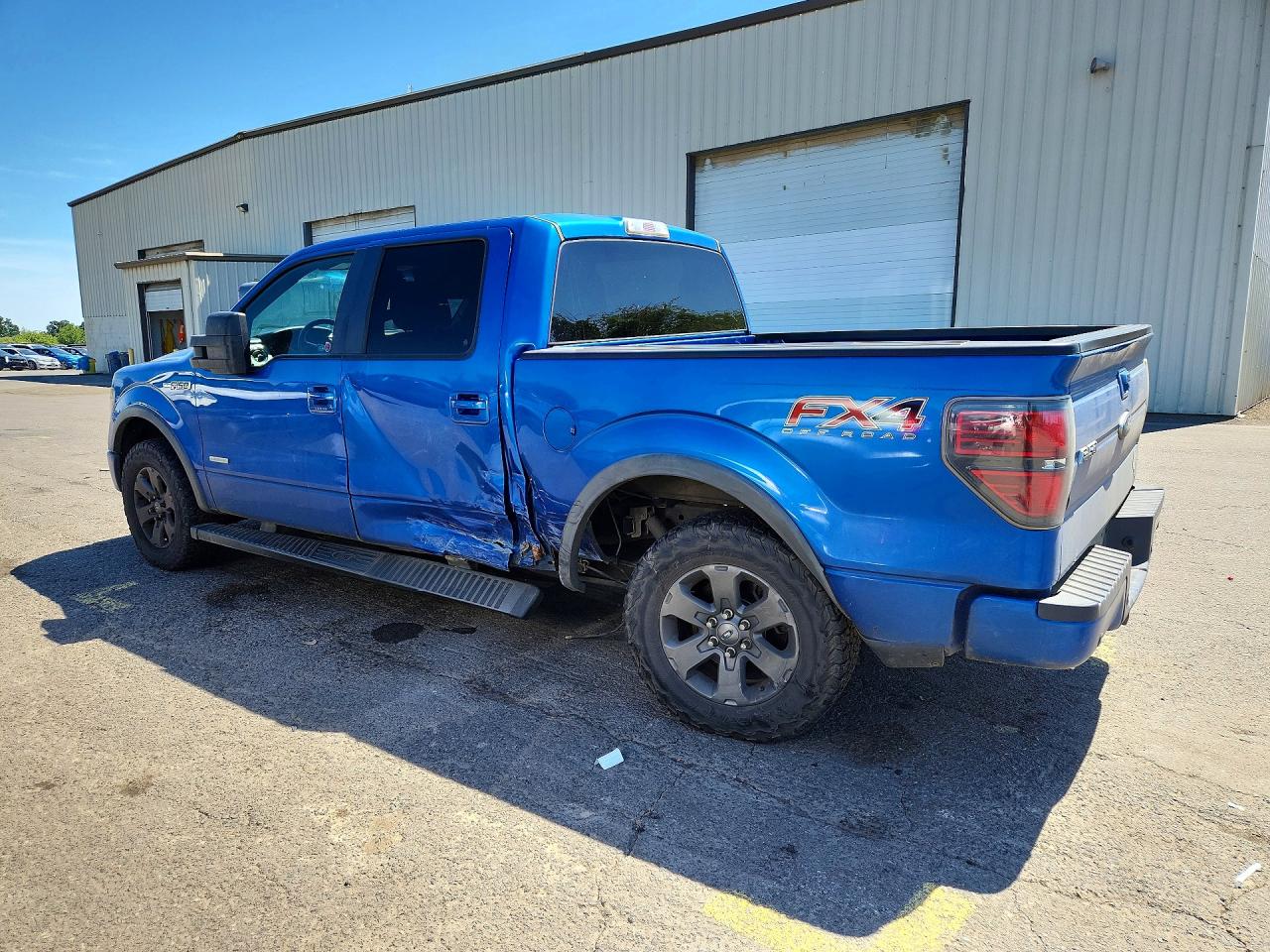 2013 Ford F150 Supercrew Blue vin: 1FTFW1ET0DFC67725