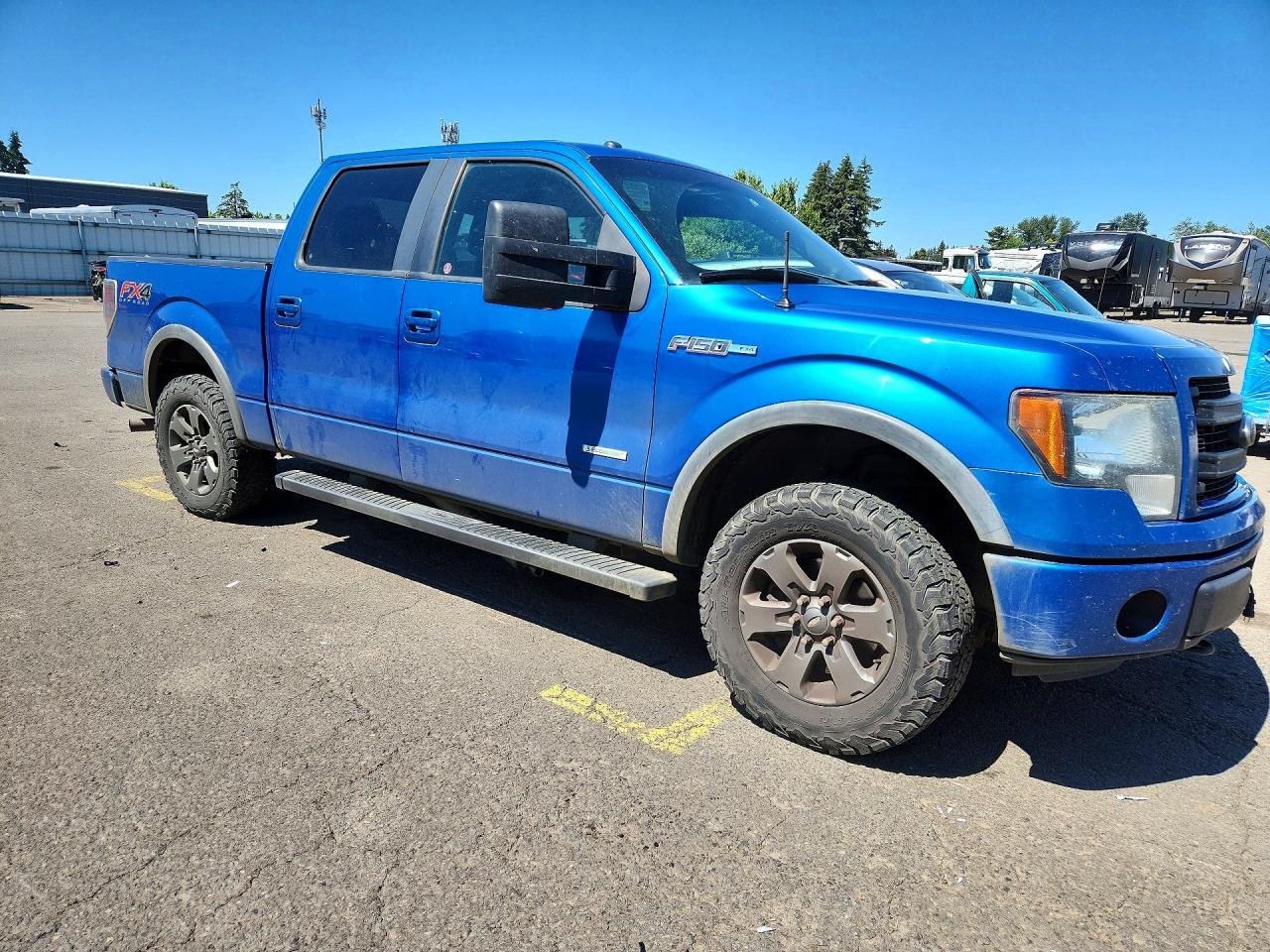 2013 Ford F150 Supercrew Blue vin: 1FTFW1ET0DFC67725