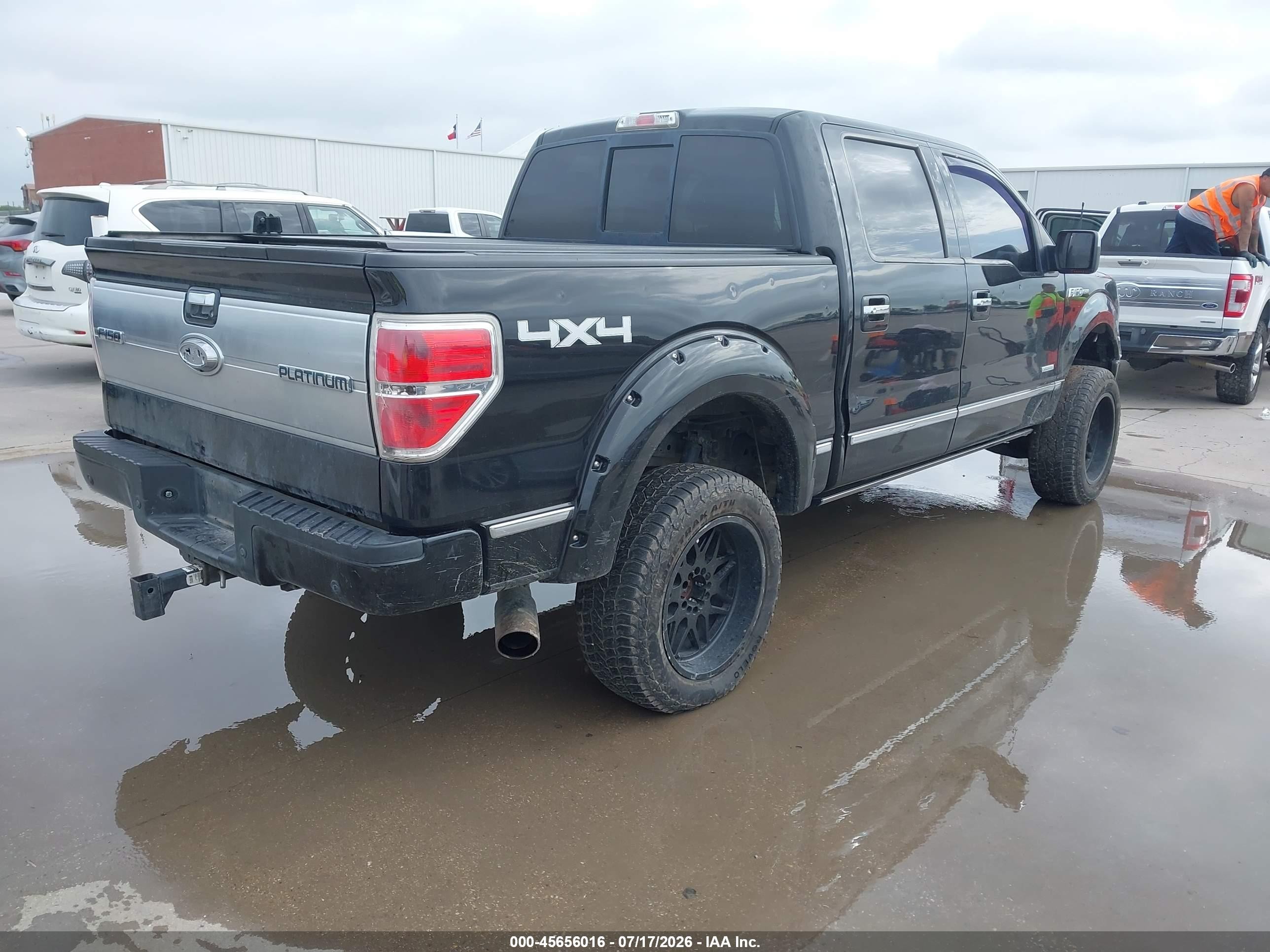 2013 Ford F-150 Platinum Черный vin: 1FTFW1ET0DFC71404