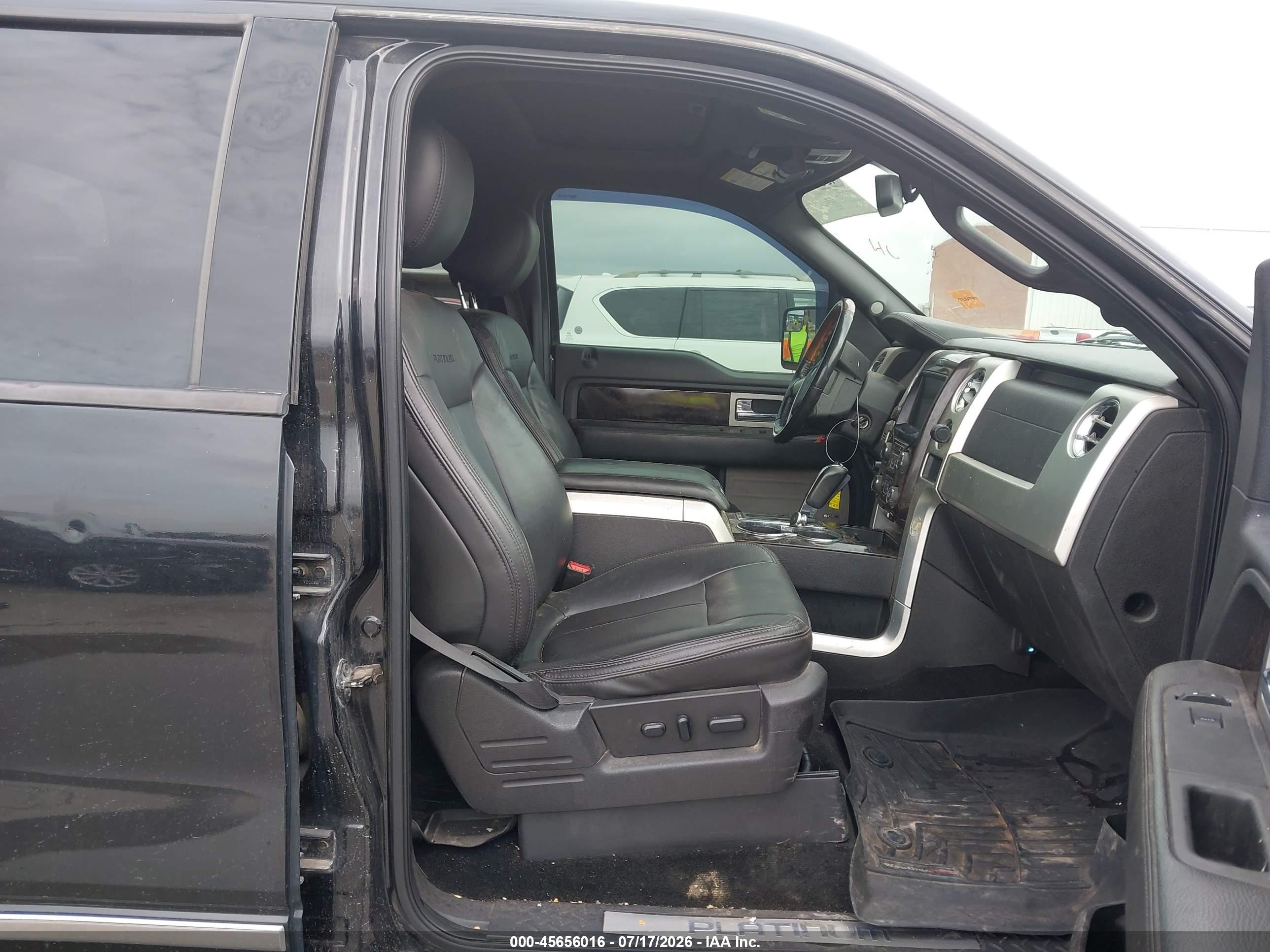 2013 Ford F-150 Platinum Черный vin: 1FTFW1ET0DFC71404