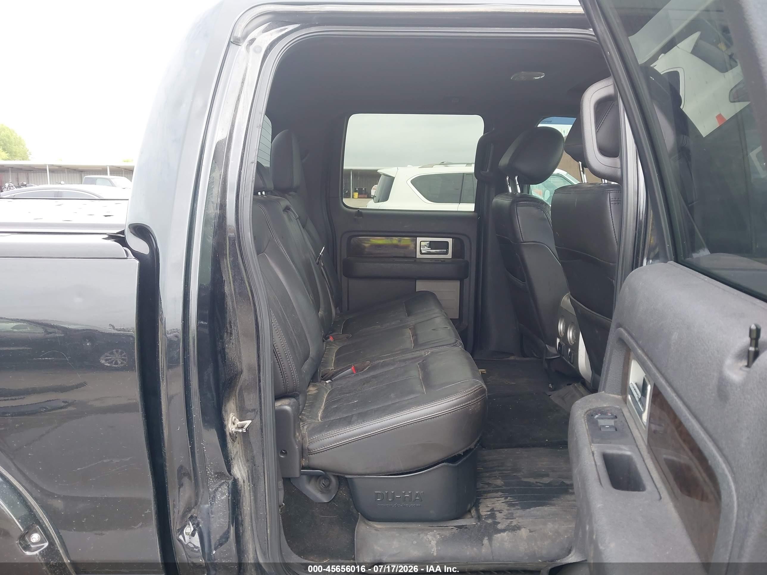 2013 Ford F-150 Platinum Черный vin: 1FTFW1ET0DFC71404