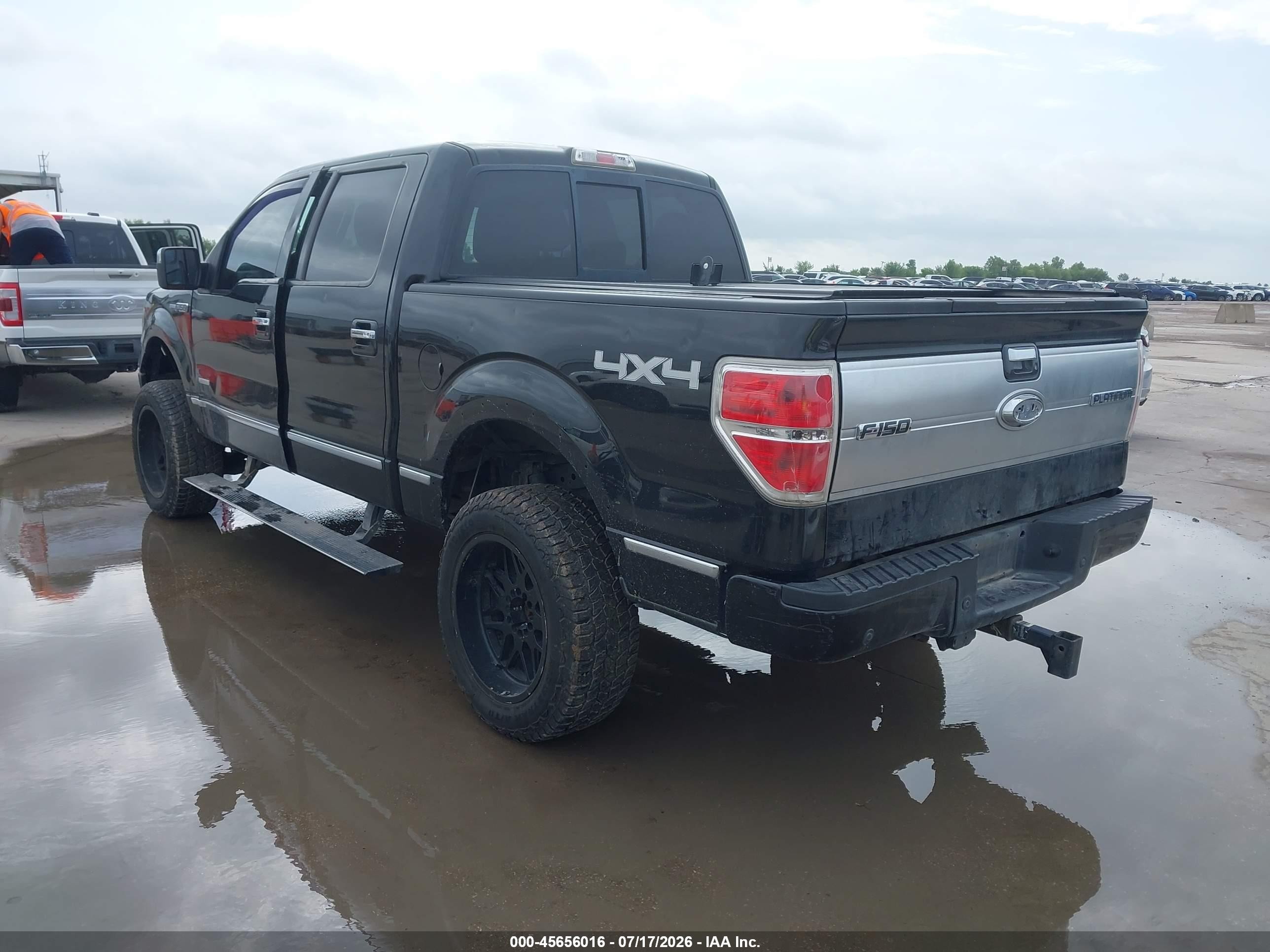 2013 Ford F-150 Platinum Черный vin: 1FTFW1ET0DFC71404