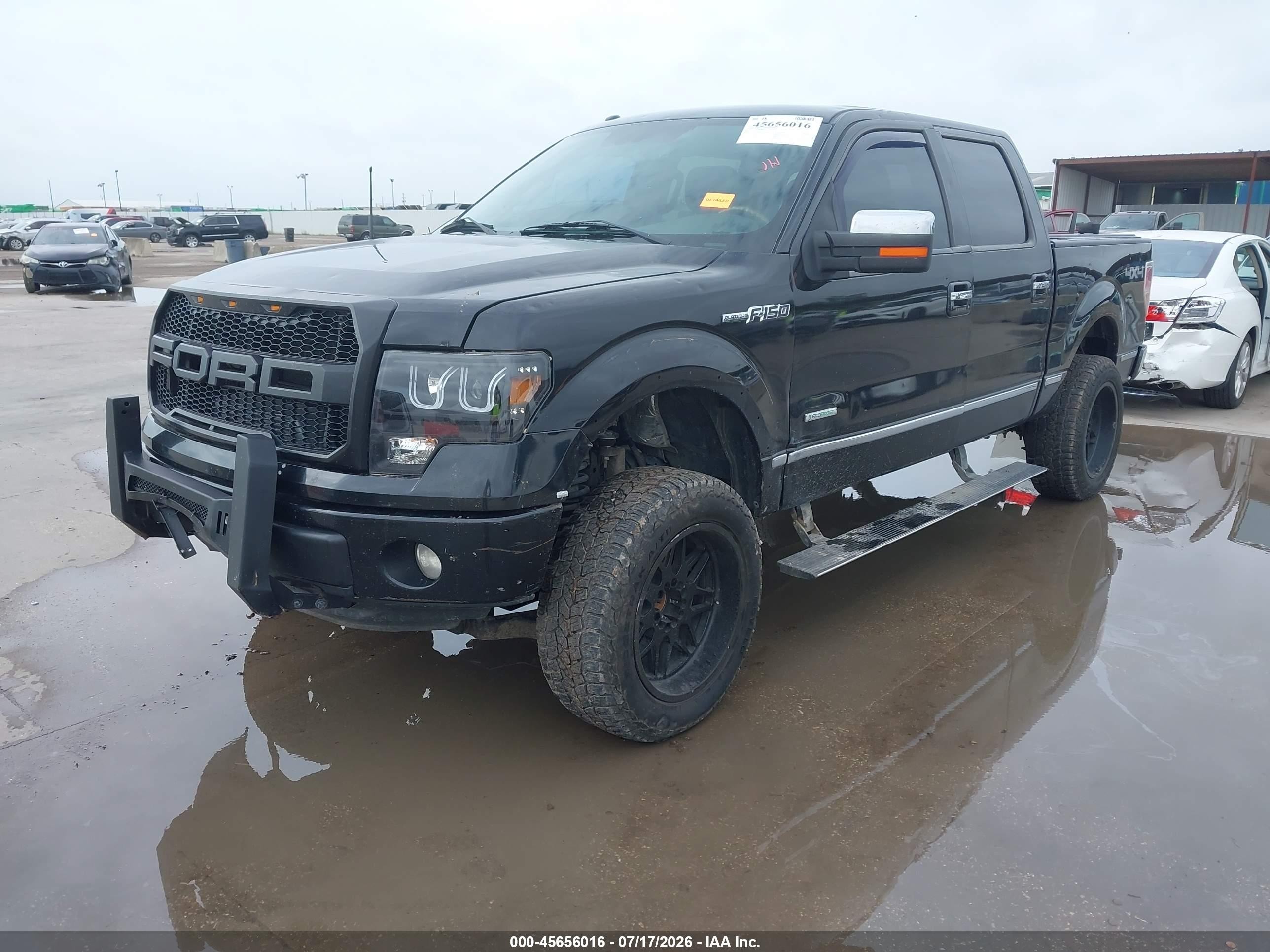 2013 Ford F-150 Platinum Черный vin: 1FTFW1ET0DFC71404