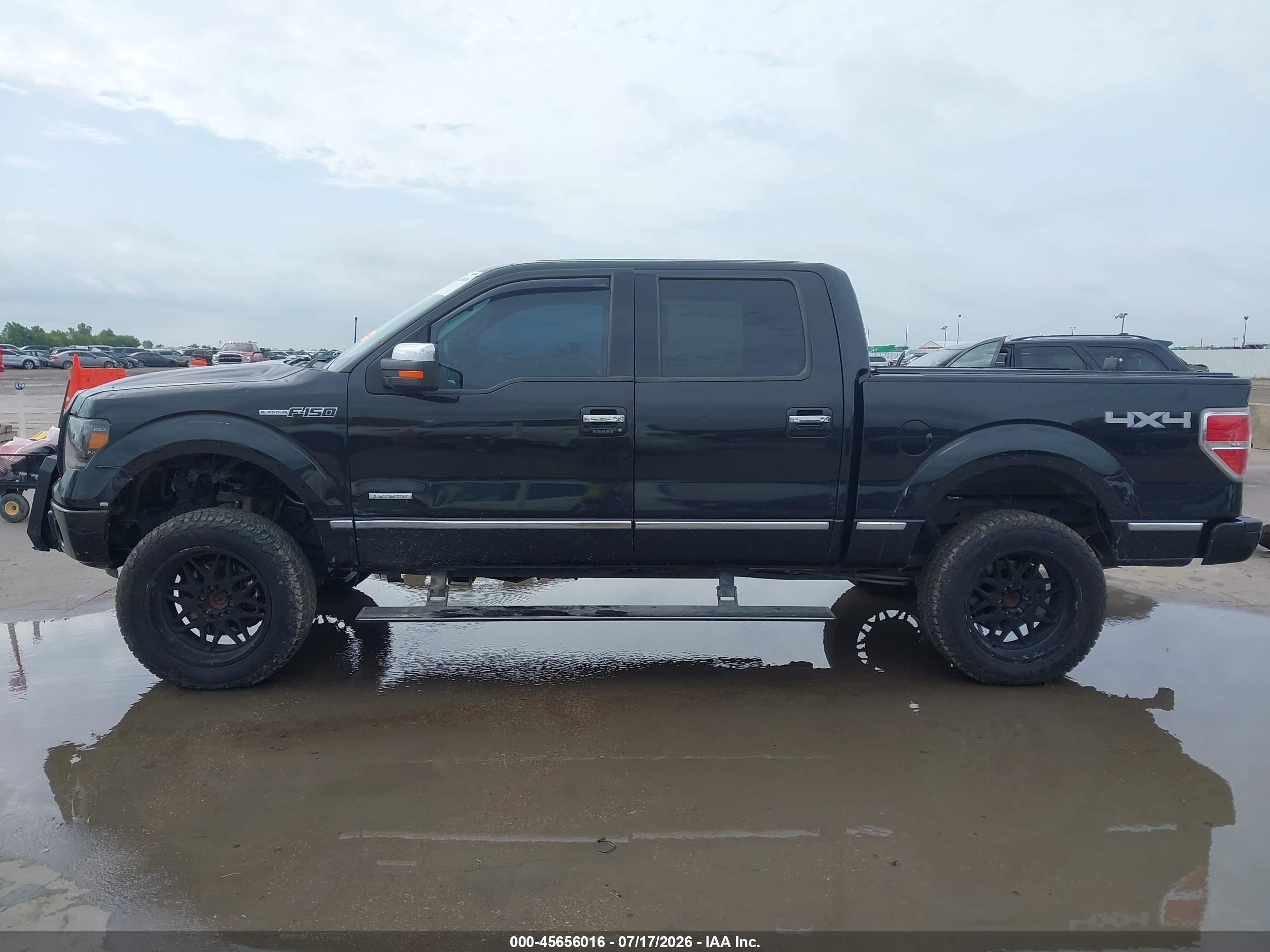 2013 Ford F-150 Platinum Черный vin: 1FTFW1ET0DFC71404